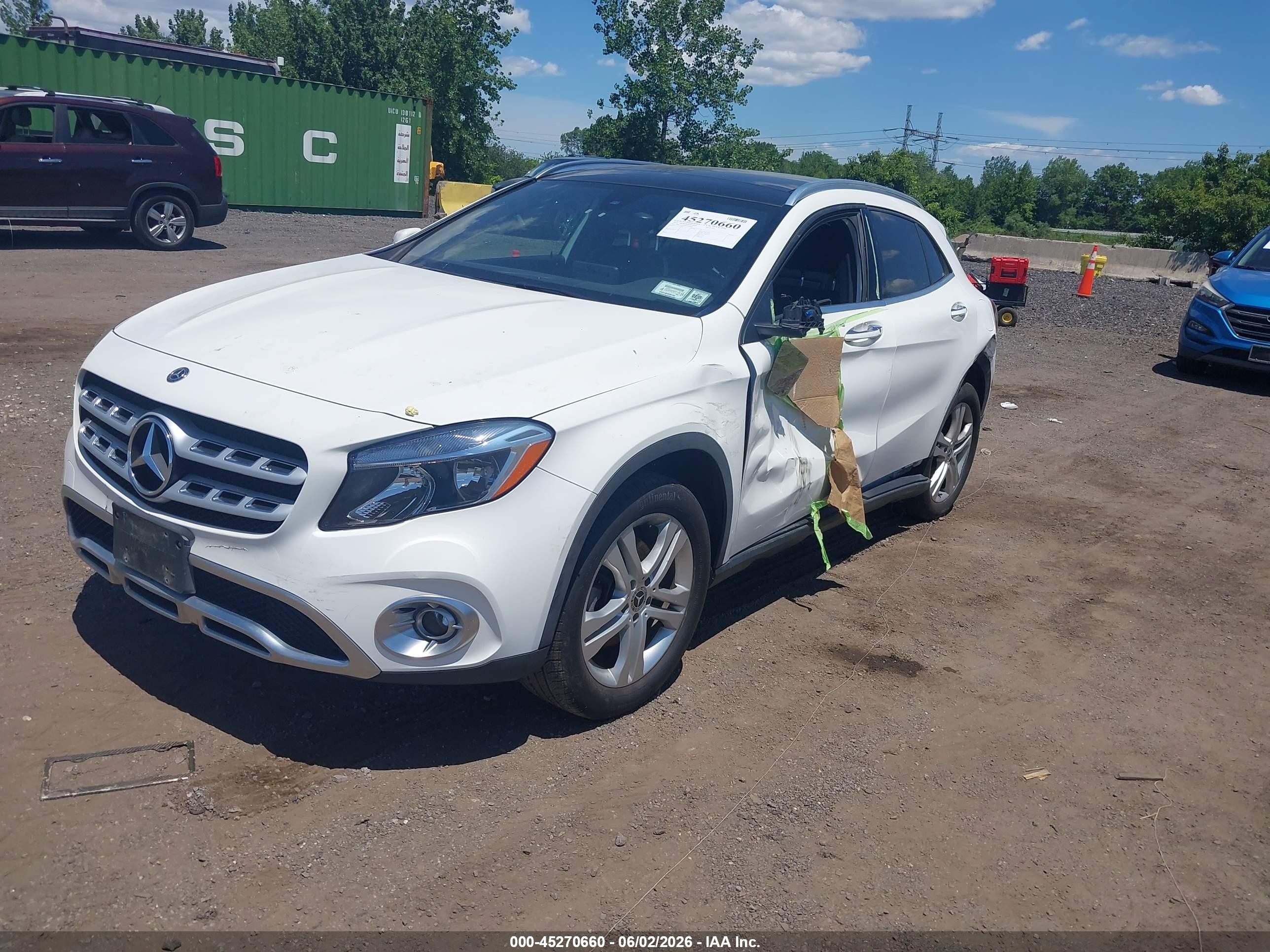 2019 Mercedes-benz Gla 250 4matic Белый vin: WDCTG4GB5KU016966
