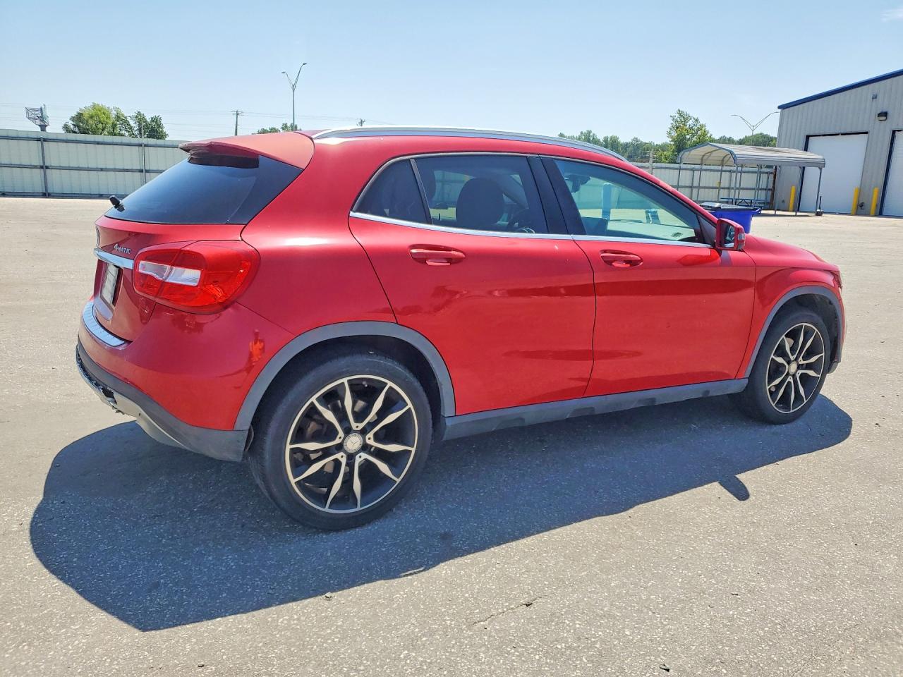 2015 Mercedes-benz Gla 250 4matic Red vin: WDCTG4GB6FJ075029