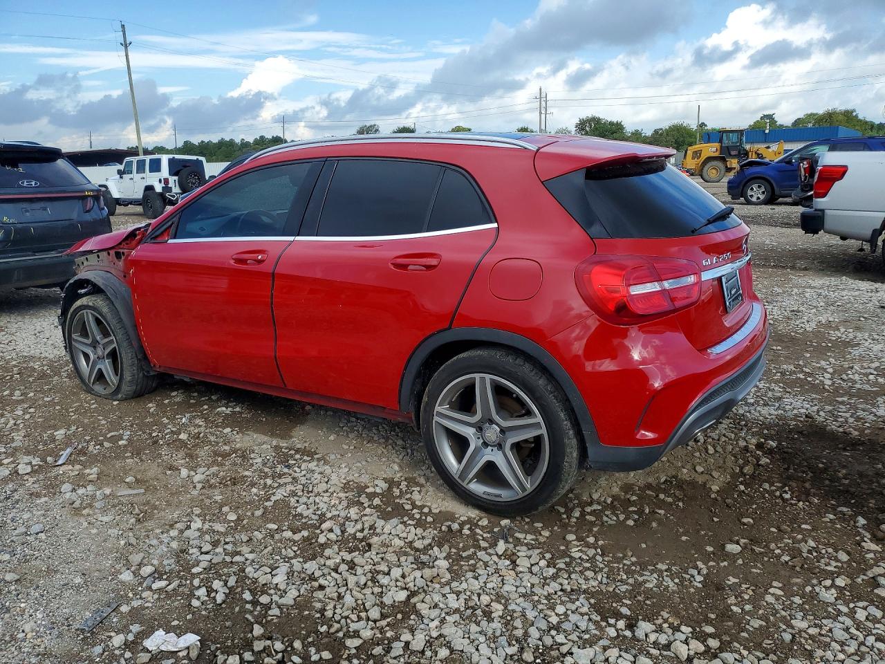 2015 Mercedes-benz Gla 250 4matic Красный vin: WDCTG4GB6FJ130918
