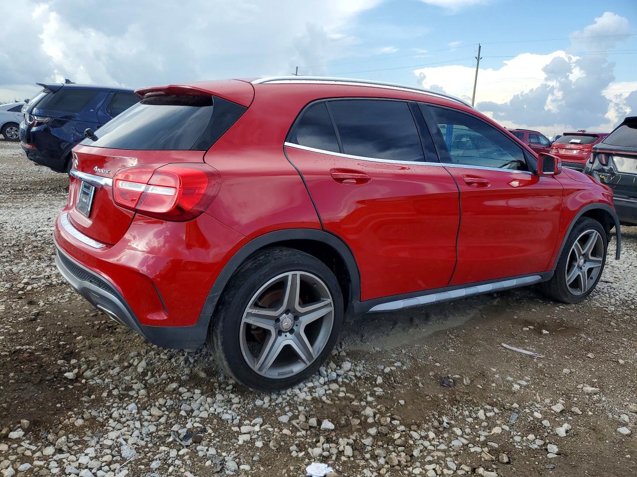 2015 Mercedes-benz Gla 250 4matic Красный vin: WDCTG4GB6FJ130918