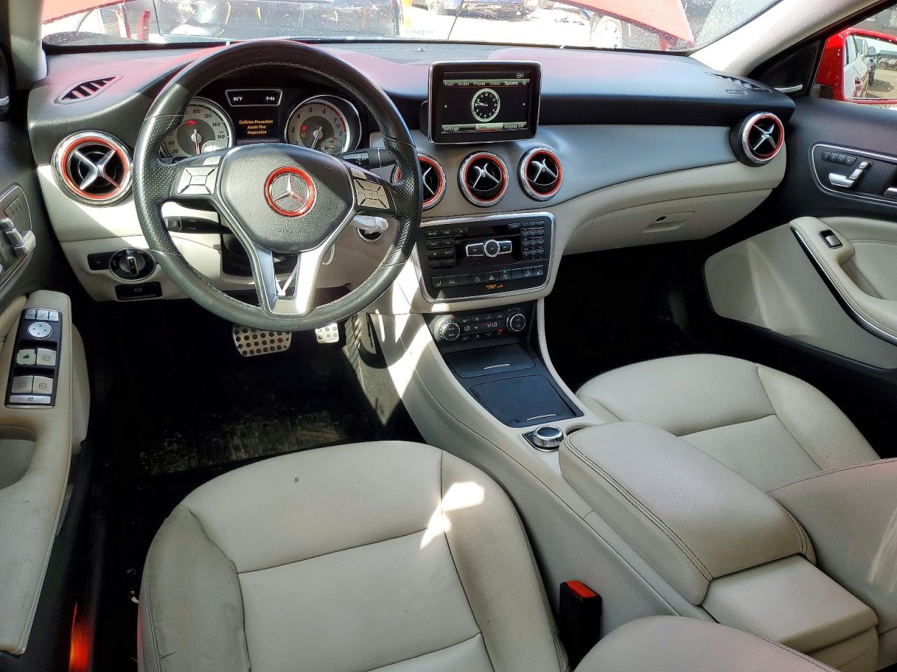 2015 Mercedes-benz Gla 250 4matic Красный vin: WDCTG4GB6FJ130918