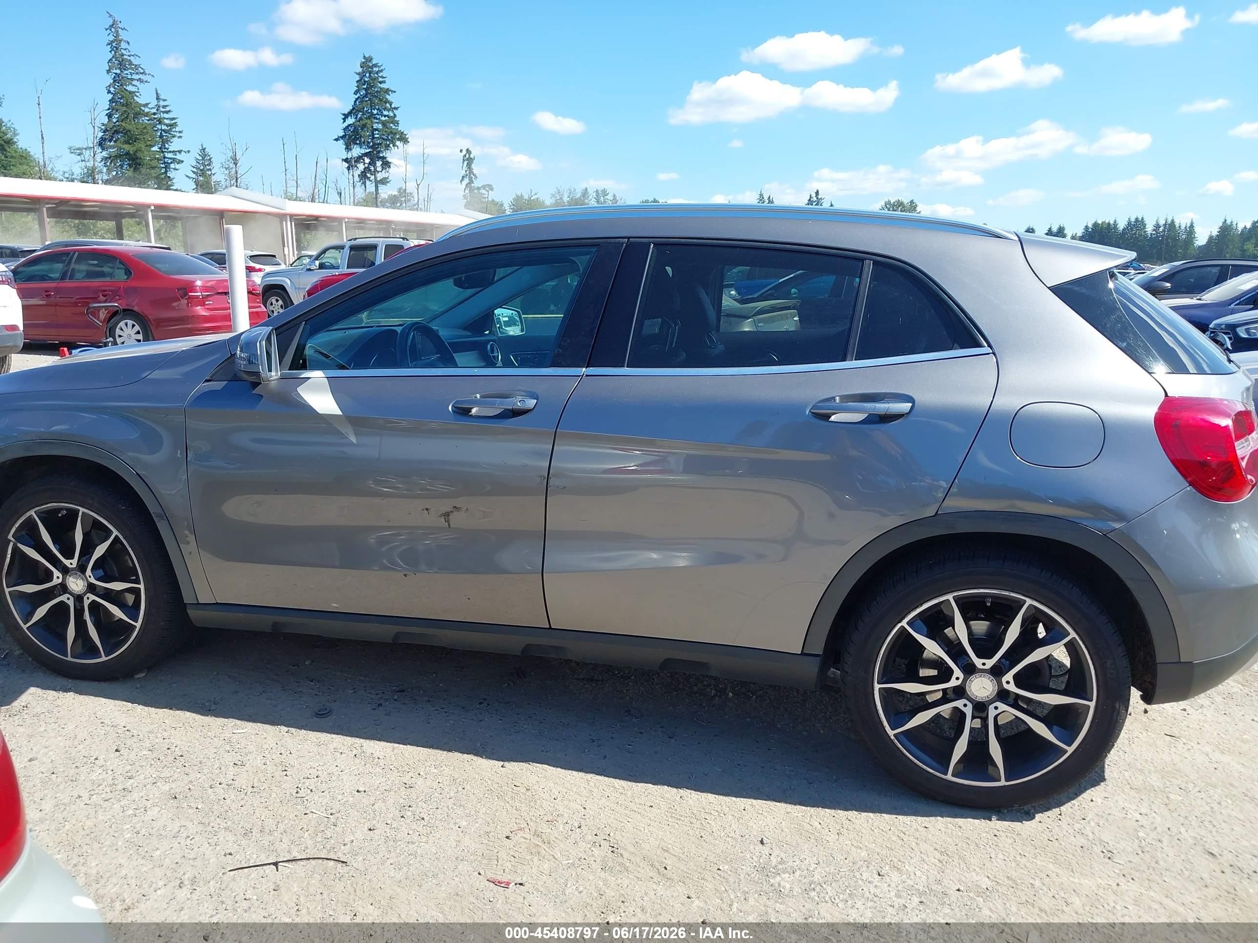2015 Mercedes-benz Gla 250 4matic Gray vin: WDCTG4GB6FJ171789