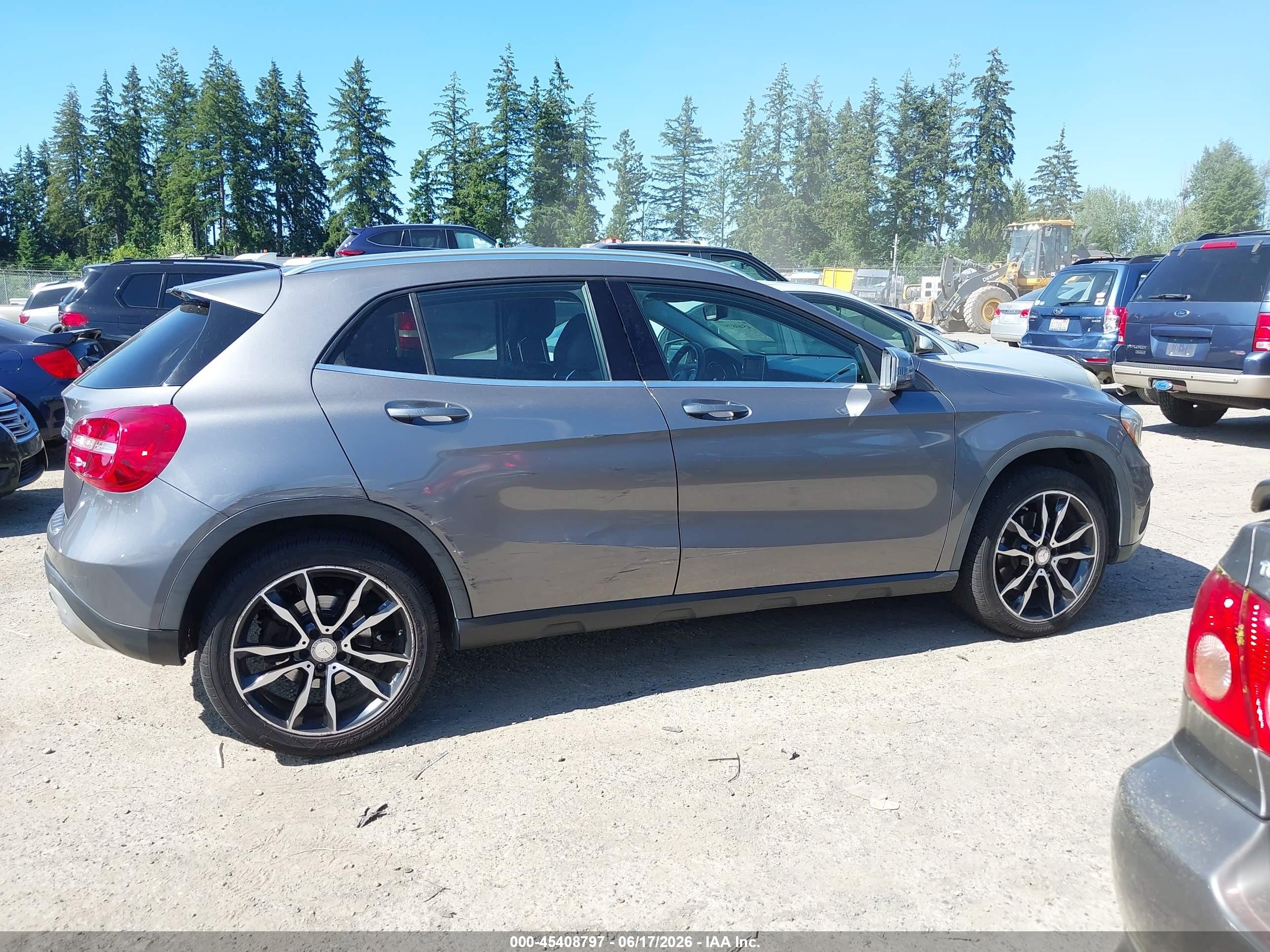 2015 Mercedes-benz Gla 250 4matic Gray vin: WDCTG4GB6FJ171789