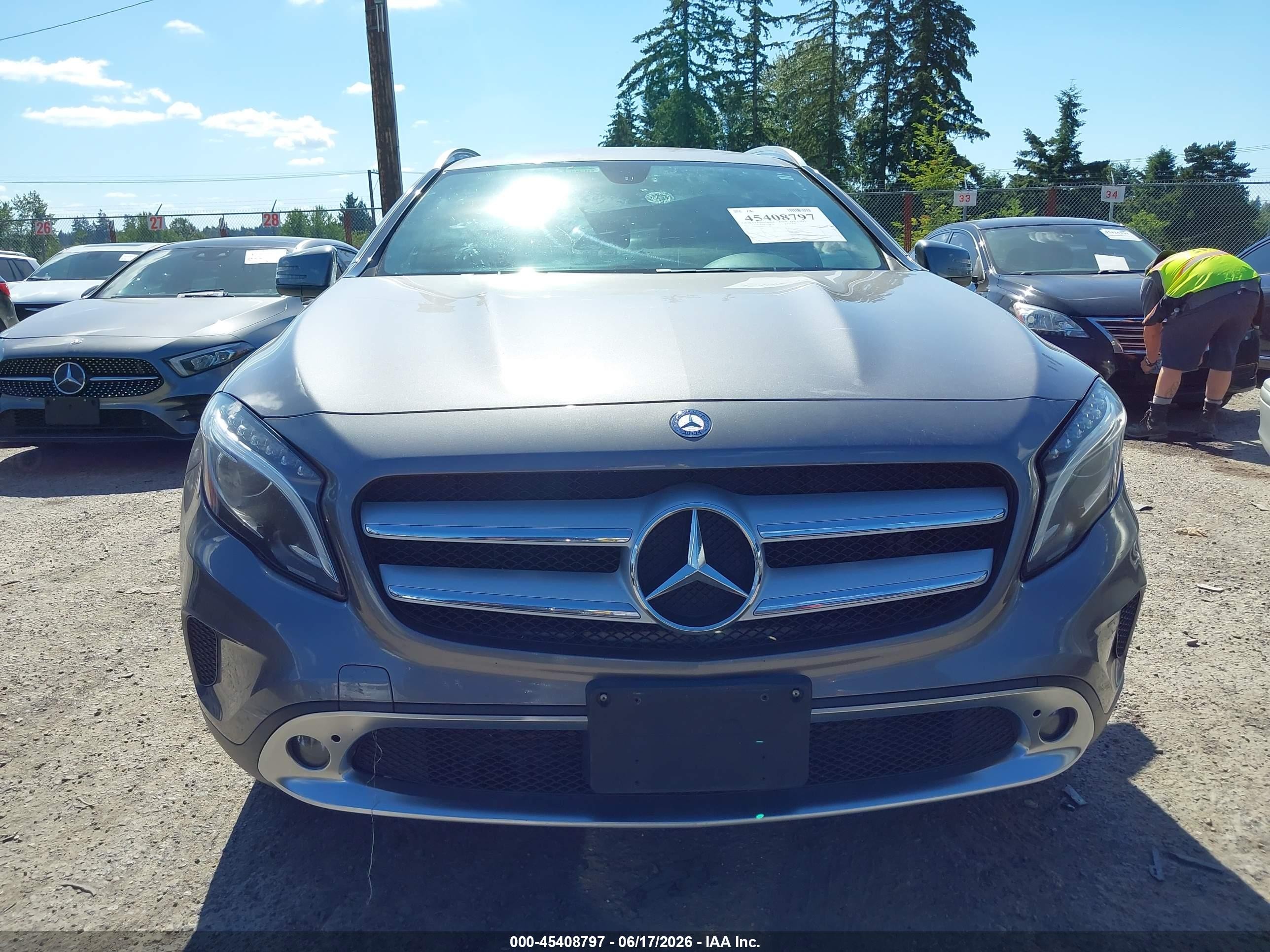 2015 Mercedes-benz Gla 250 4matic Gray vin: WDCTG4GB6FJ171789