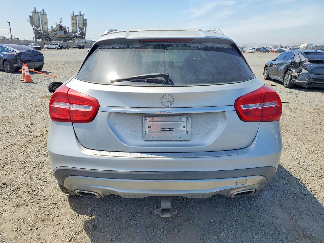 2015 Mercedes-benz Gla 250 4matic Silver vin: WDCTG4GB7FJ053637