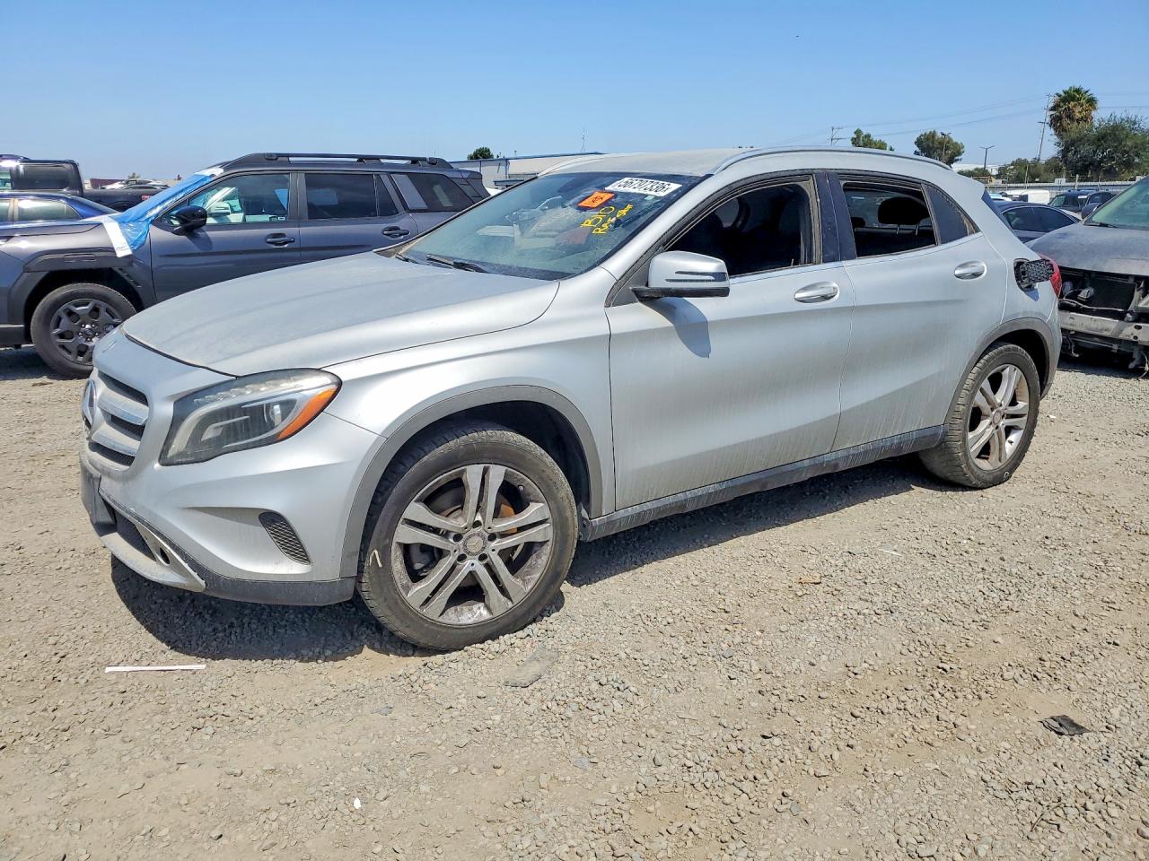 2015 Mercedes-benz Gla 250 4matic Silver vin: WDCTG4GB7FJ053637
