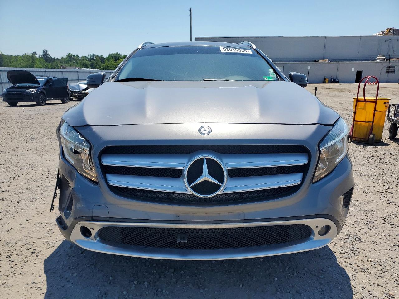 2015 Mercedes-benz Gla 250 4matic Silver vin: WDCTG4GB7FJ110693