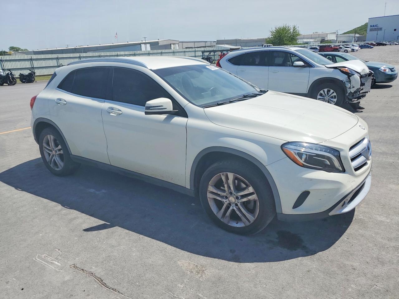 2015 Mercedes-benz Gla 250 4matic Белый vin: WDCTG4GB7FJ111147