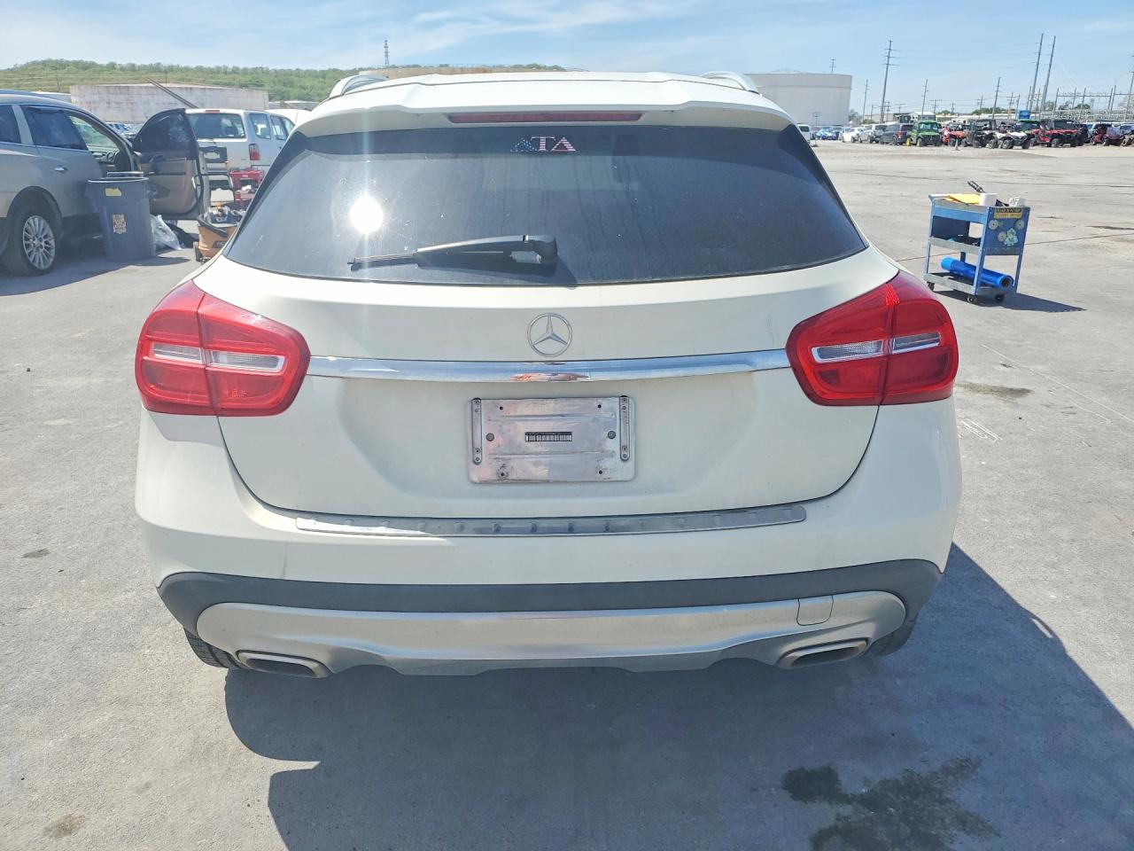2015 Mercedes-benz Gla 250 4matic Белый vin: WDCTG4GB7FJ111147