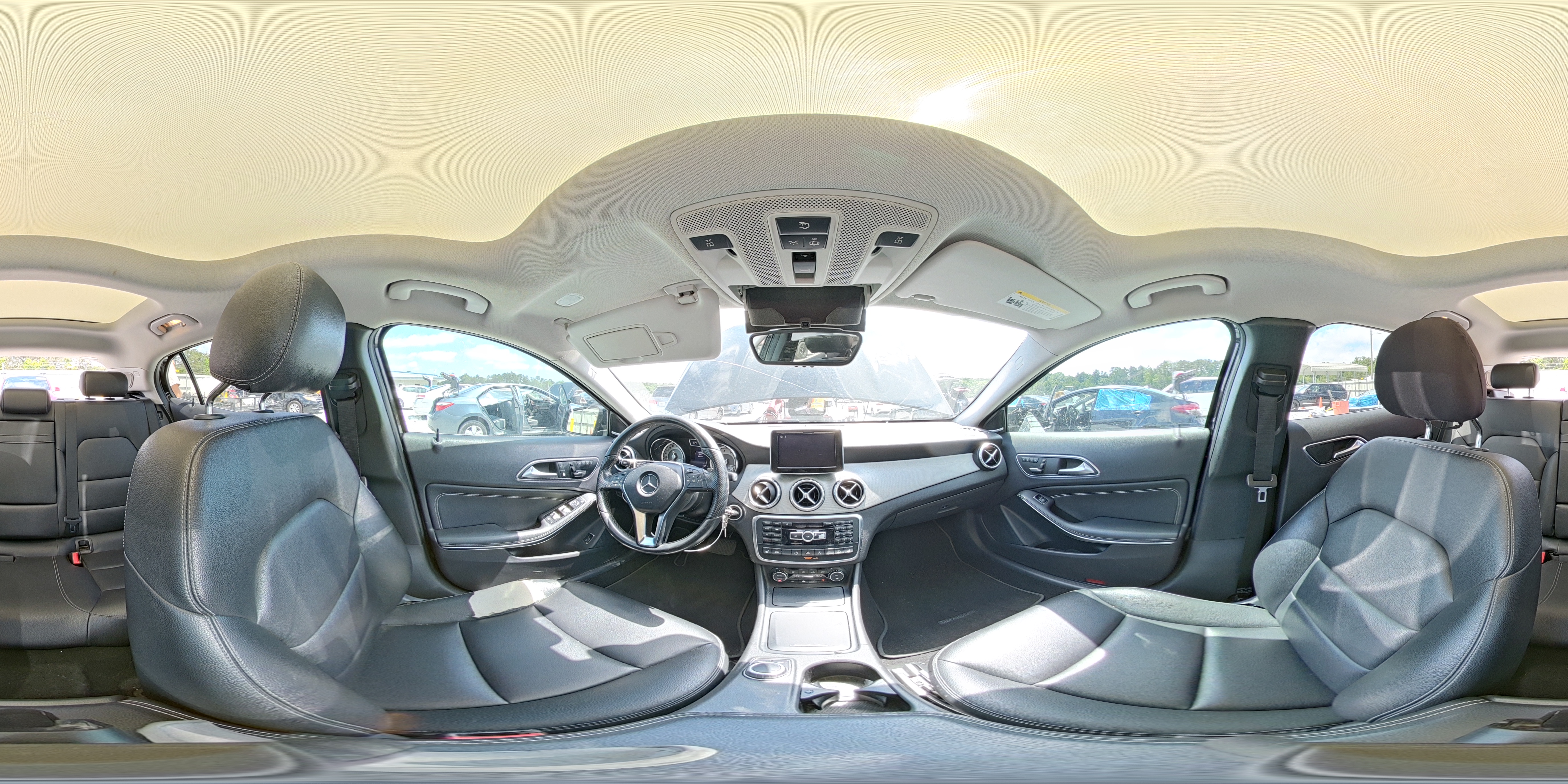 2015 Mercedes-benz Gla 250 4matic Black vin: WDCTG4GB7FJ111844