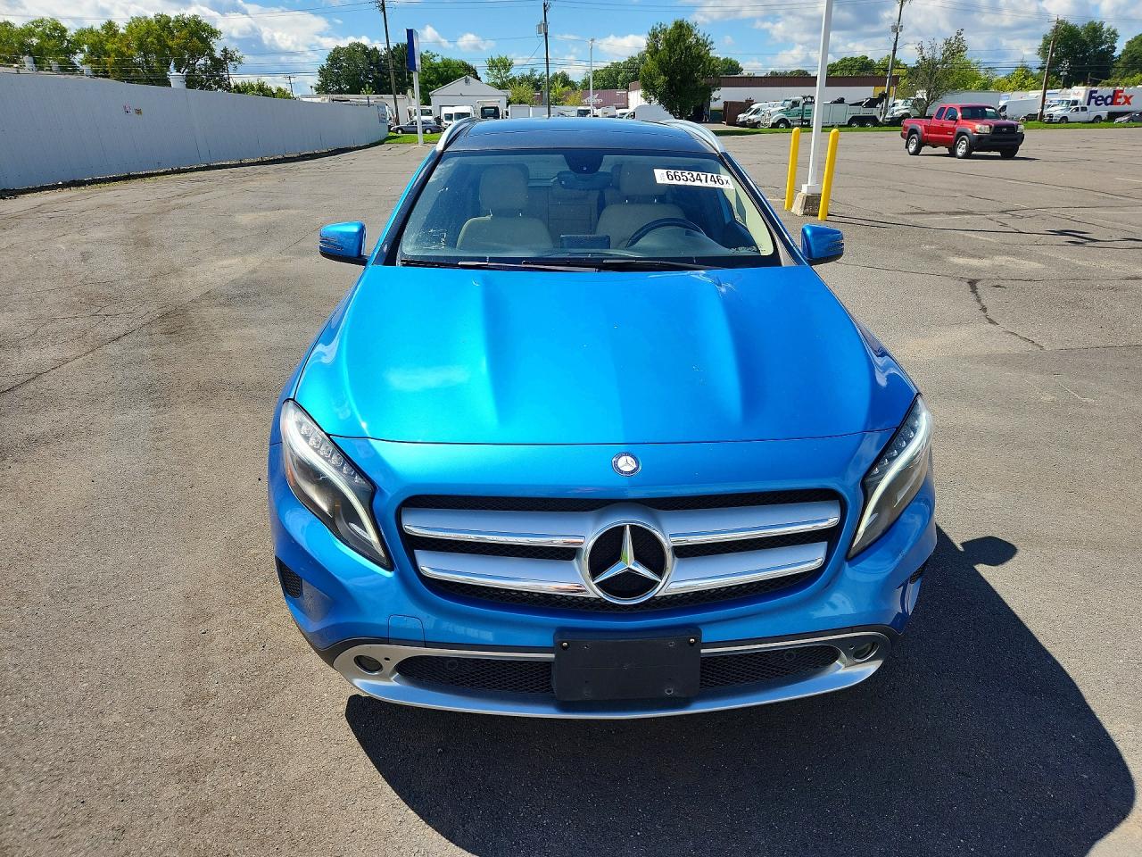 2015 Mercedes-benz Gla 250 4matic Blue vin: WDCTG4GB7FJ157500