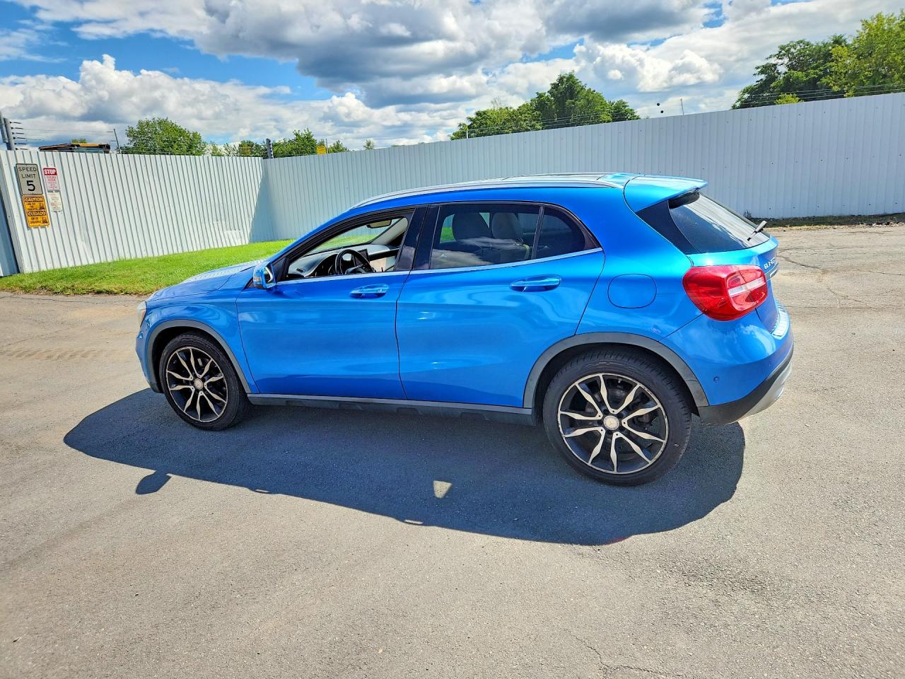 2015 Mercedes-benz Gla 250 4matic Blue vin: WDCTG4GB7FJ157500
