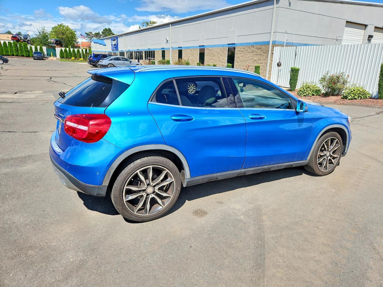 2015 Mercedes-benz Gla 250 4matic Blue vin: WDCTG4GB7FJ157500