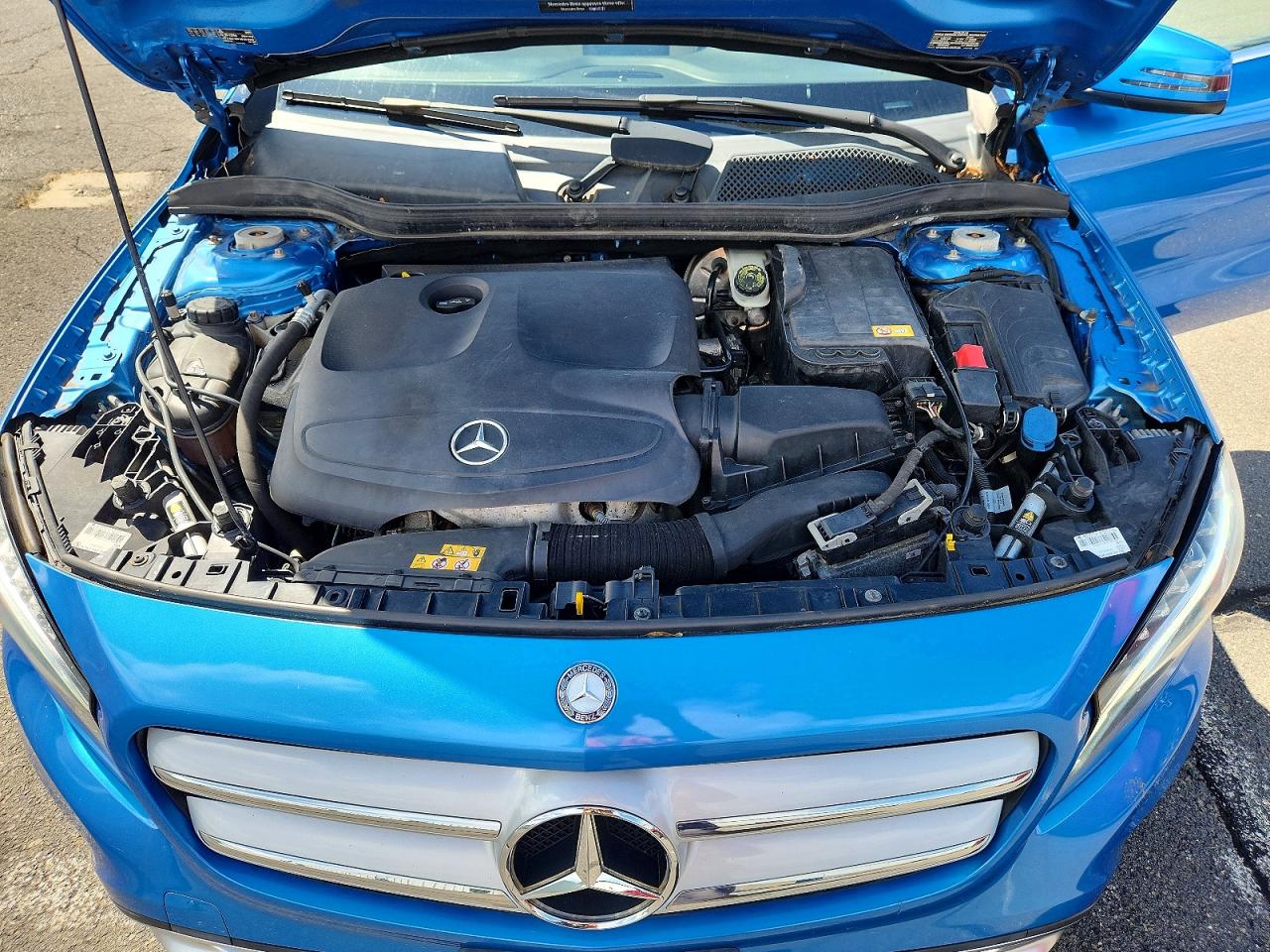 2015 Mercedes-benz Gla 250 4matic Blue vin: WDCTG4GB7FJ157500