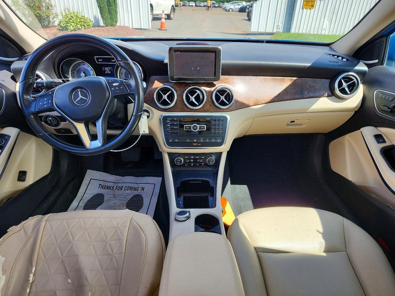 2015 Mercedes-benz Gla 250 4matic Blue vin: WDCTG4GB7FJ157500
