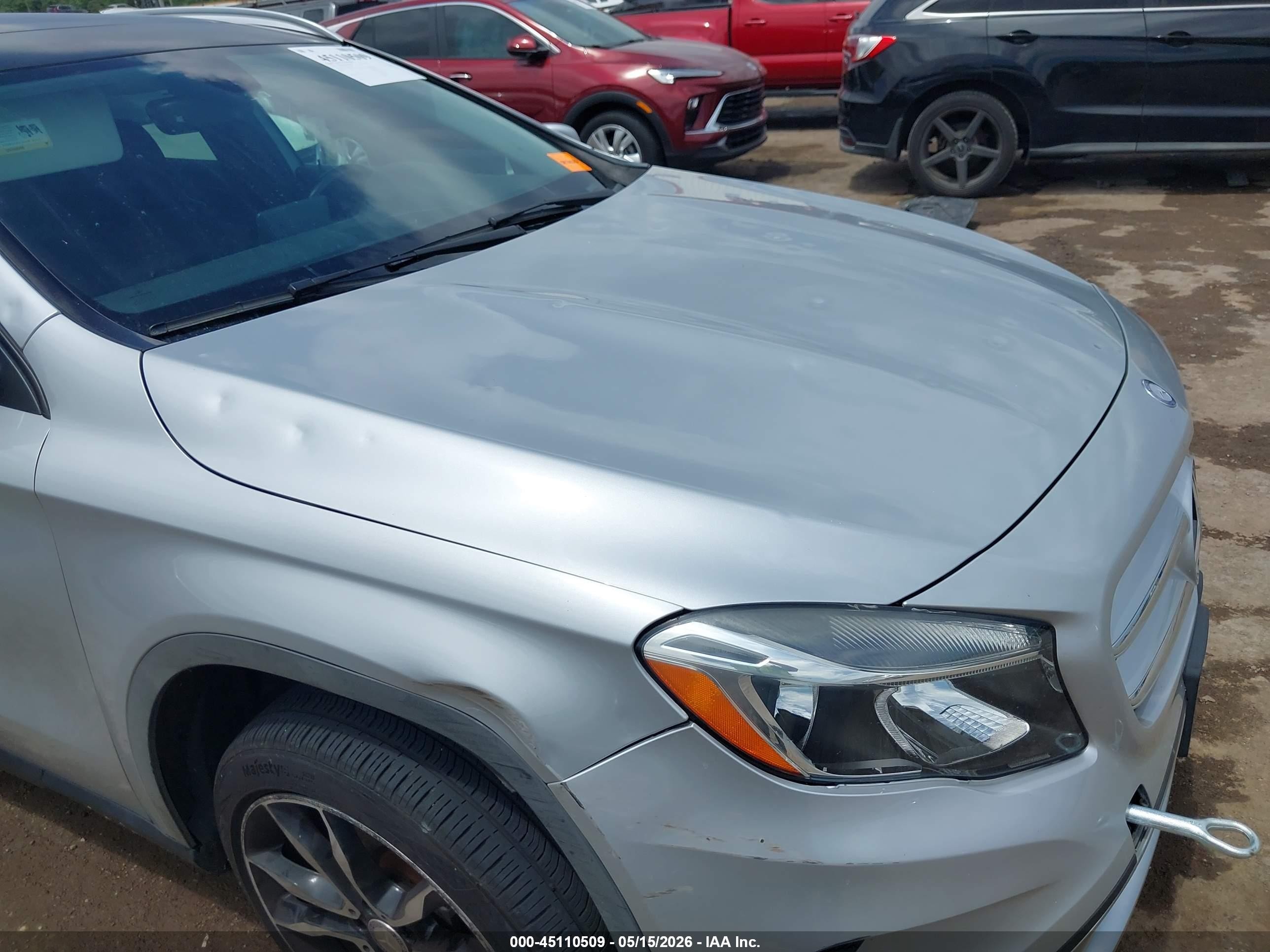 2015 Mercedes-benz Gla 250 4matic Silver vin: WDCTG4GB7FJ178721