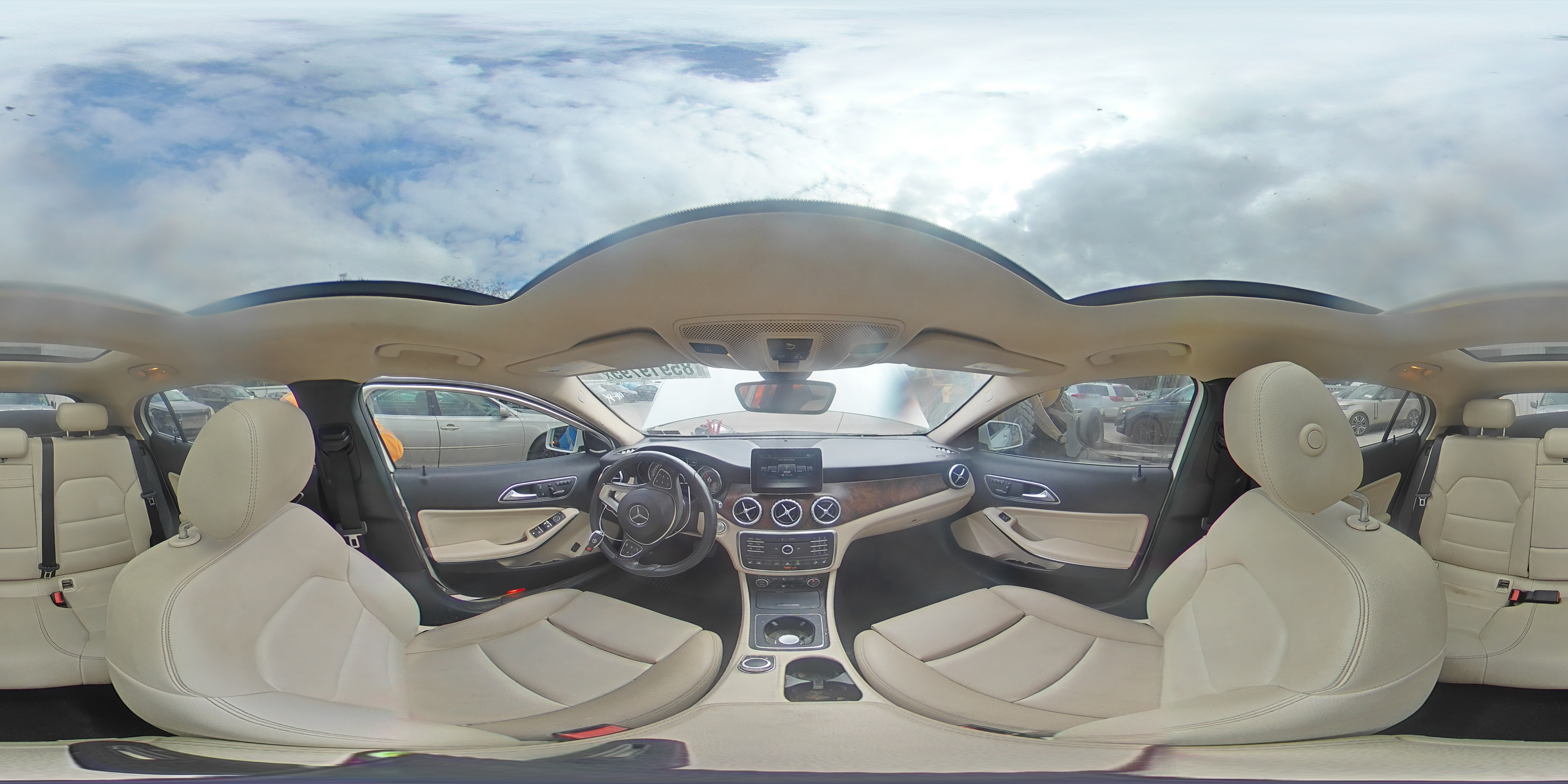 2017 Mercedes-benz Gla 250 4matic White vin: WDCTG4GB7HJ302005