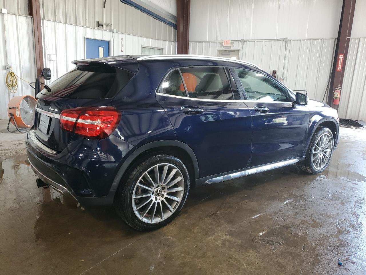 2018 Mercedes-benz Gla 250 4matic Синий vin: WDCTG4GB7JJ491261