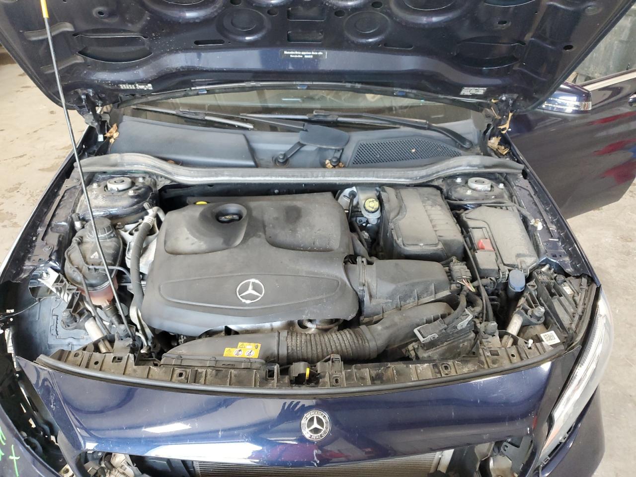 2018 Mercedes-benz Gla 250 4matic Синий vin: WDCTG4GB7JJ491261