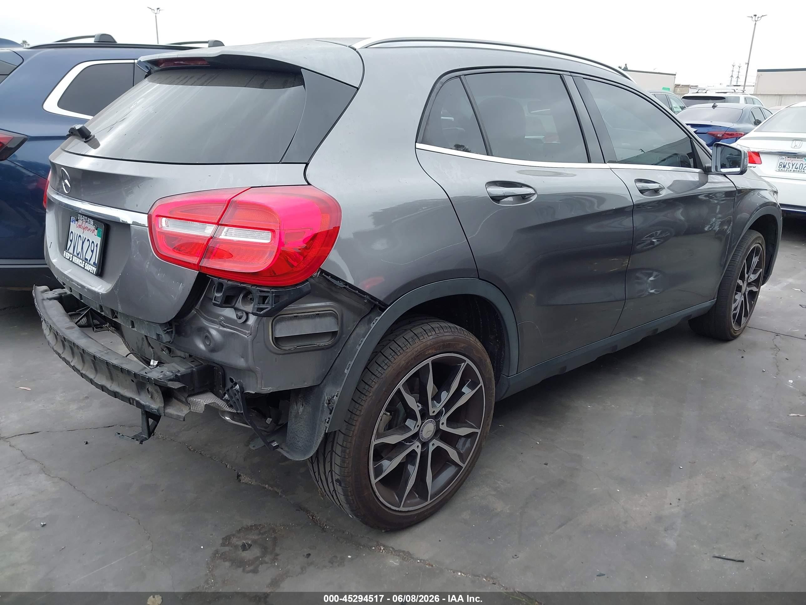 2015 Mercedes-benz Gla 250 4matic Gray vin: WDCTG4GB8FJ026933
