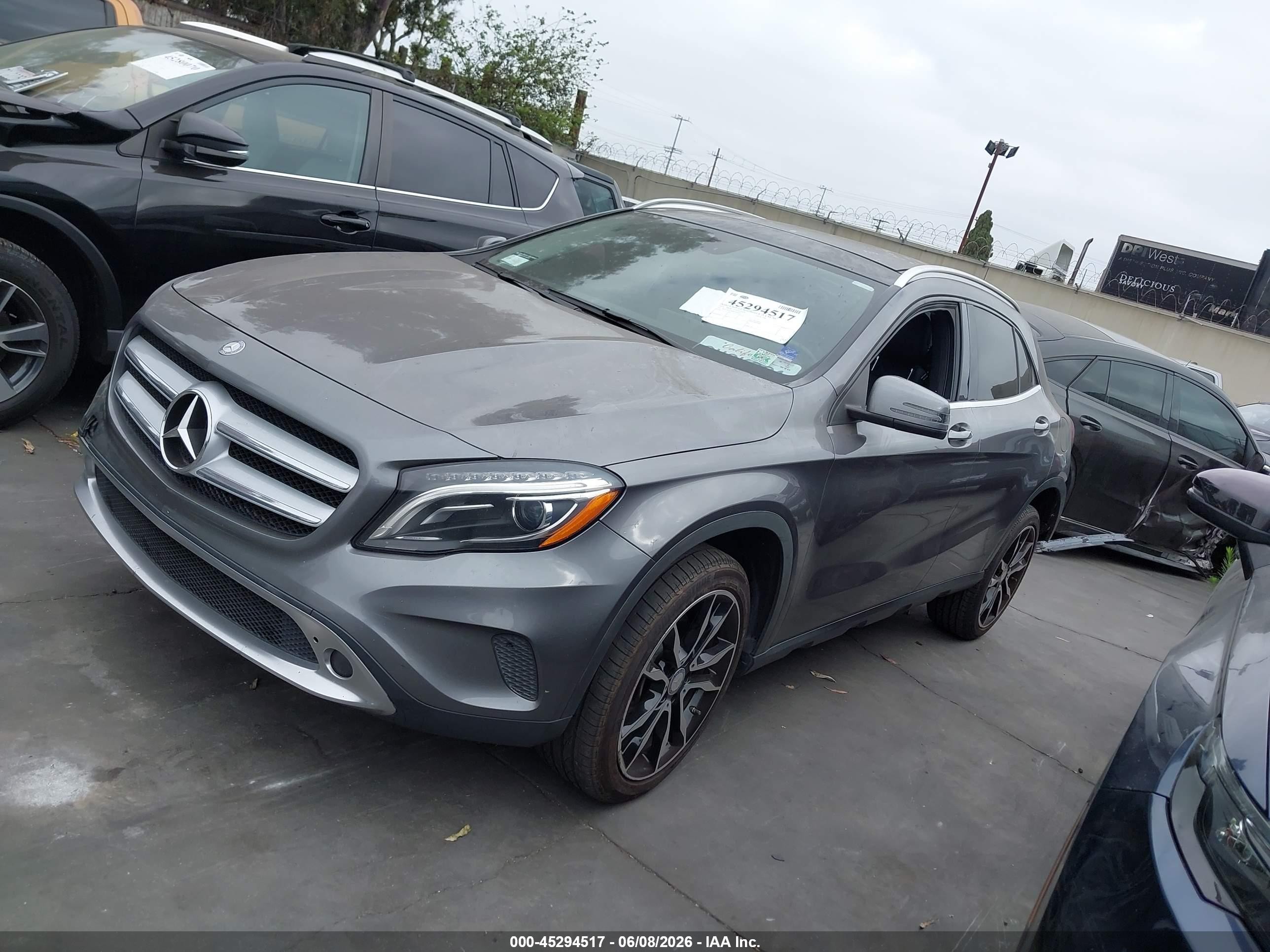 2015 Mercedes-benz Gla 250 4matic Gray vin: WDCTG4GB8FJ026933