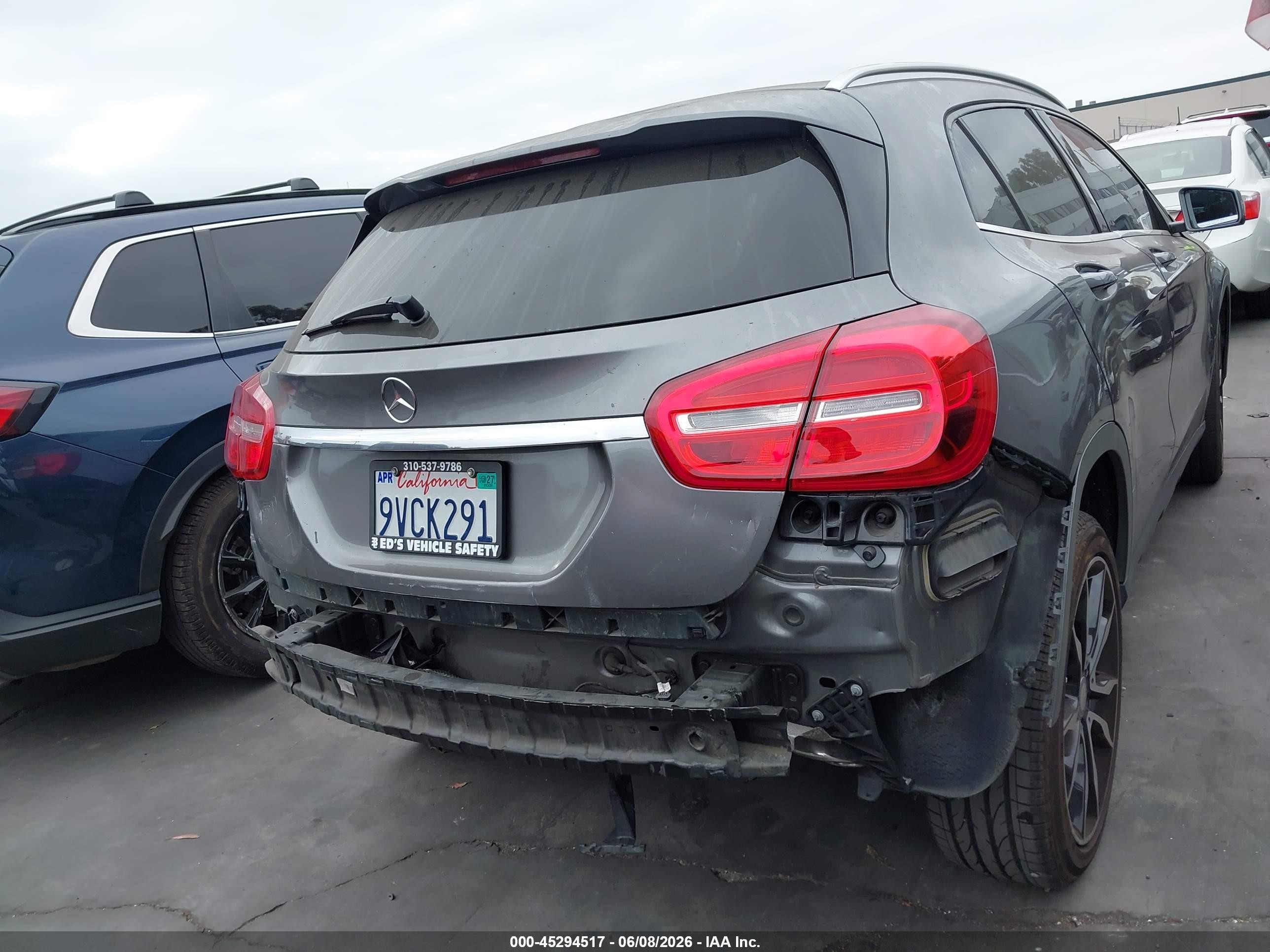 2015 Mercedes-benz Gla 250 4matic Gray vin: WDCTG4GB8FJ026933