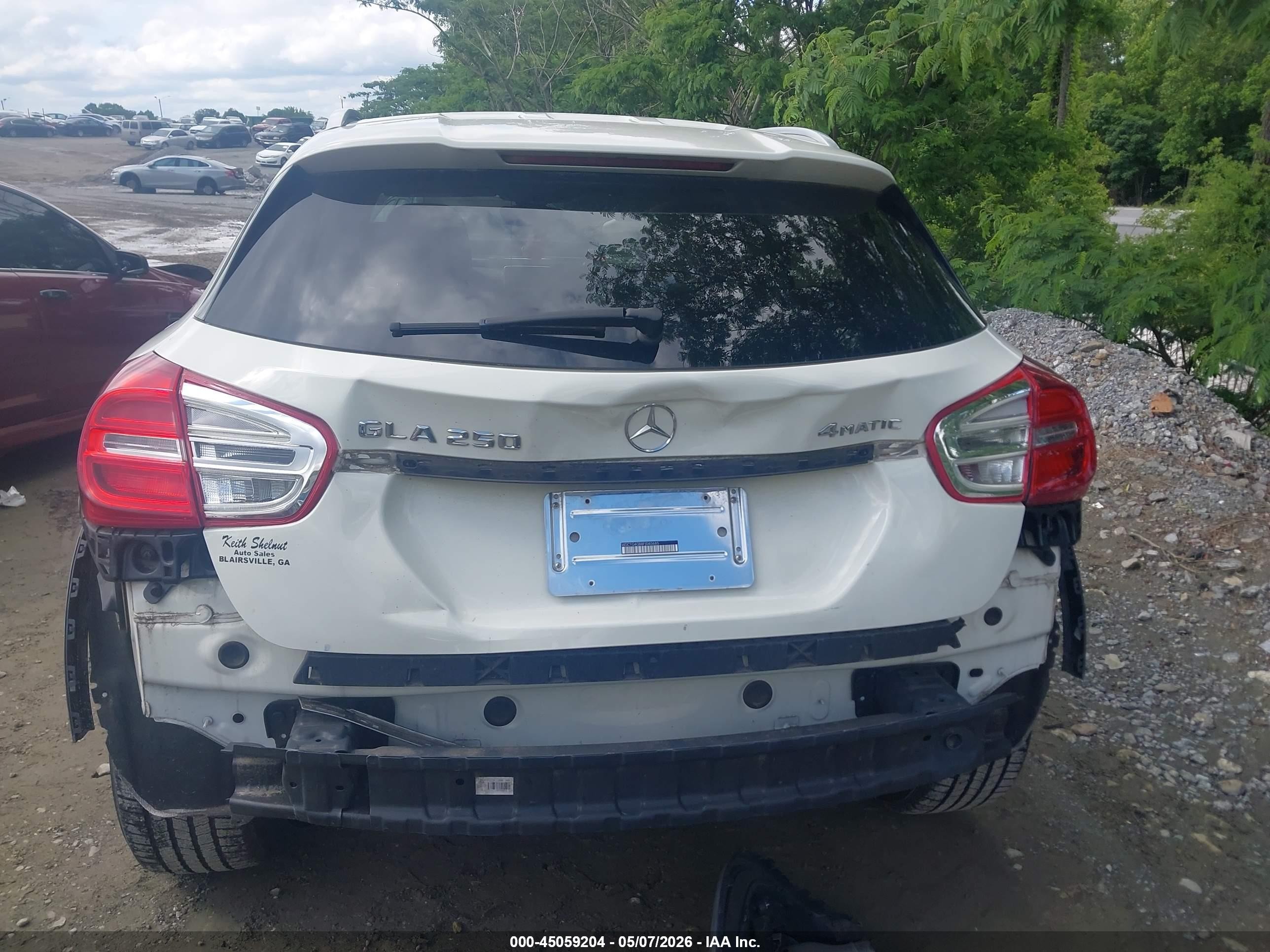 2015 Mercedes-benz Gla 250 4matic Белый vin: WDCTG4GB8FJ040685