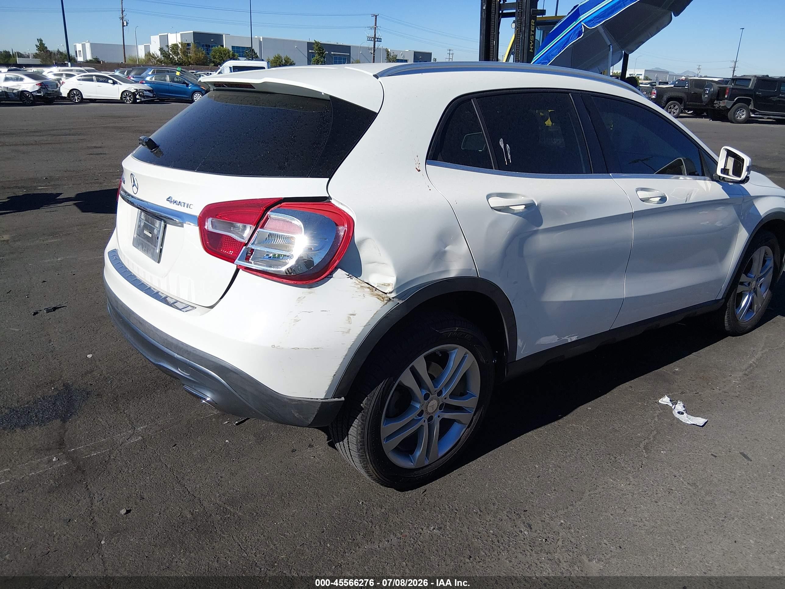 2015 Mercedes-benz Gla 250 4matic White vin: WDCTG4GB8FJ083908