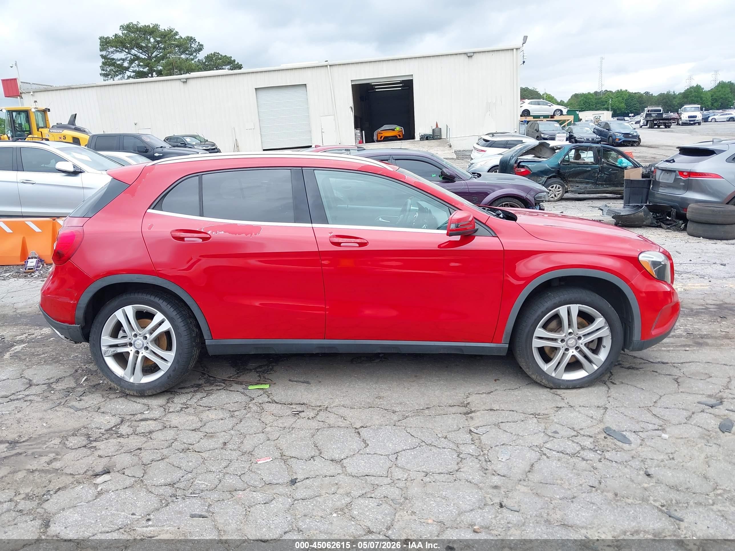 2015 Mercedes-benz Gla 250 4matic Red vin: WDCTG4GB8FJ115045