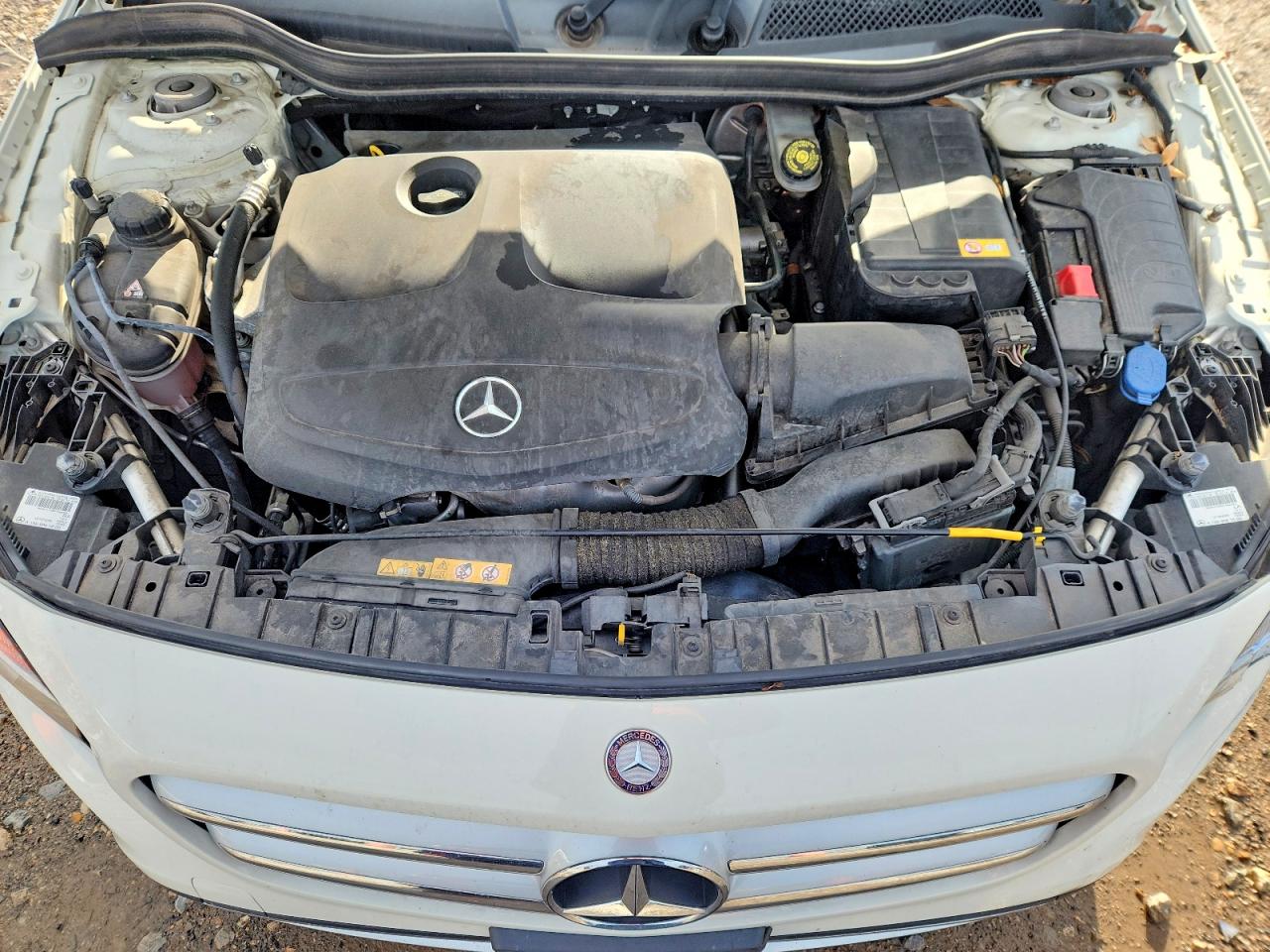2015 Mercedes-benz Gla 250 4matic White vin: WDCTG4GB8FJ122786