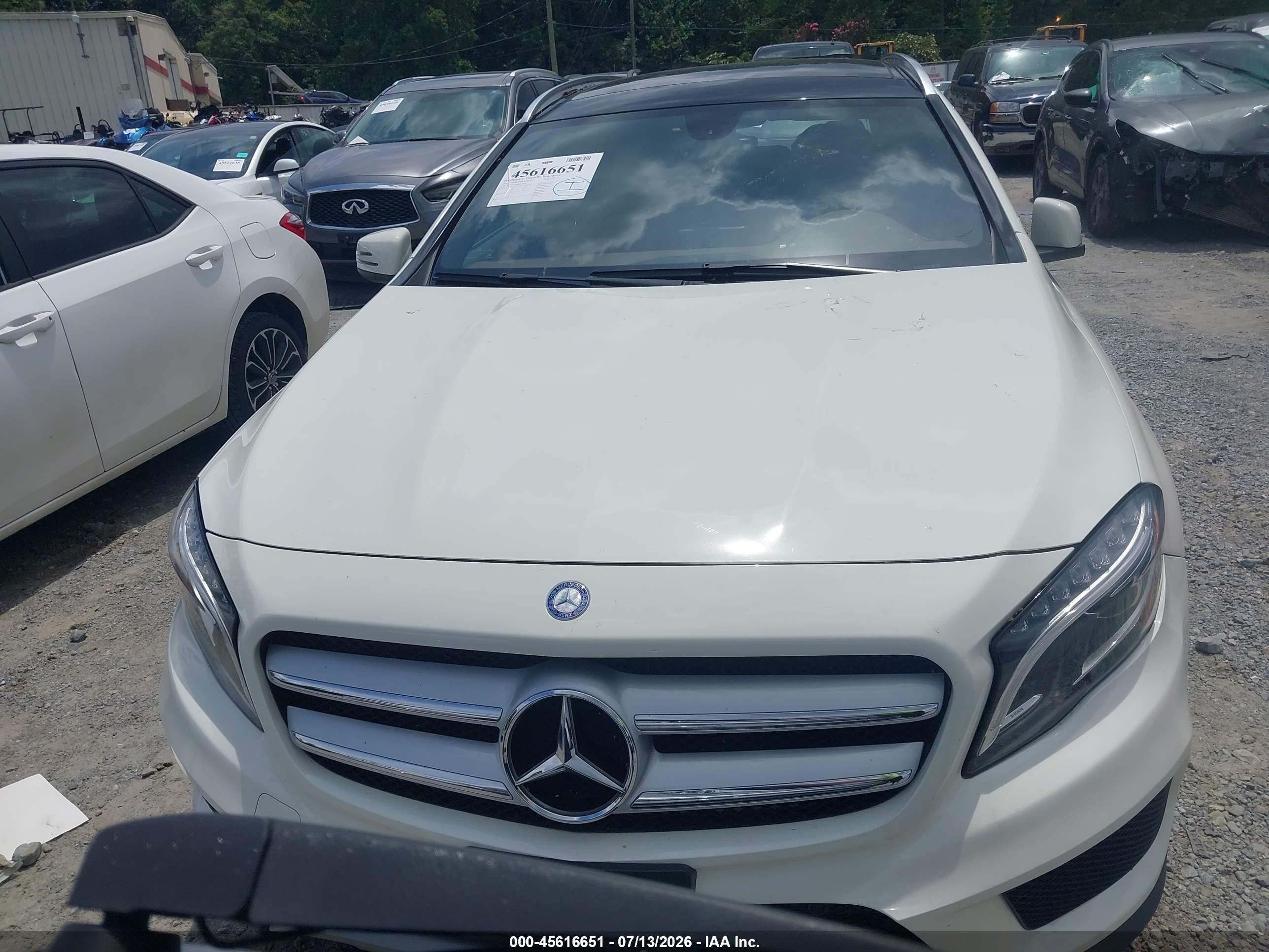2015 Mercedes-benz Gla 250 4matic White vin: WDCTG4GB8FJ127681