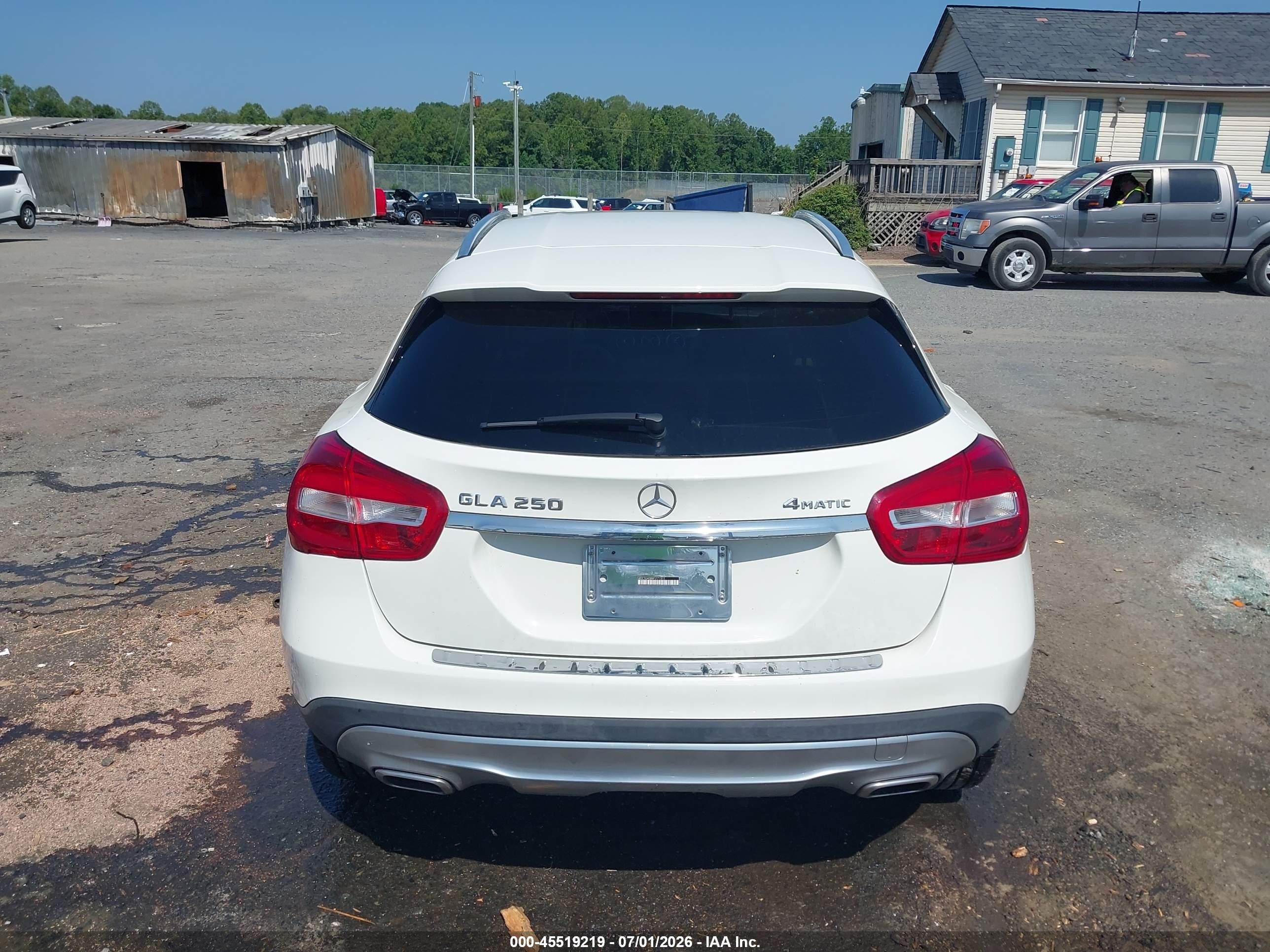 2015 Mercedes-benz Gla 250 4matic White vin: WDCTG4GB8FJ171311