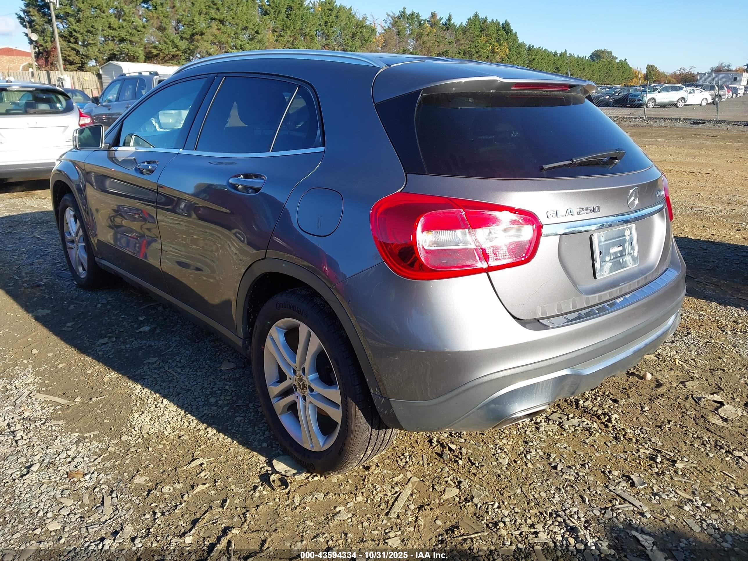 2018 Mercedes-benz Gla 250 4matic Серый vin: WDCTG4GB8JJ448645