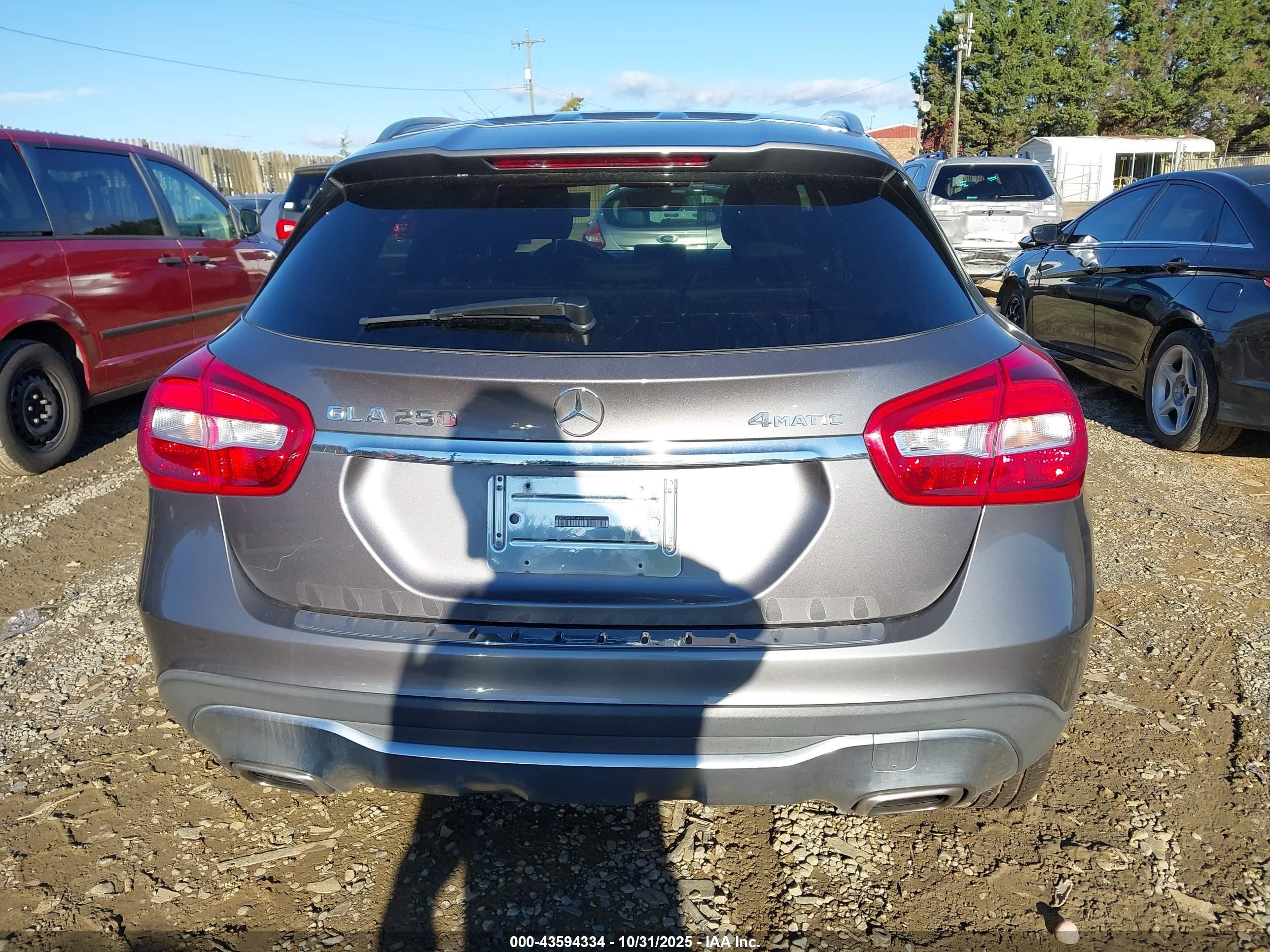2018 Mercedes-benz Gla 250 4matic Серый vin: WDCTG4GB8JJ448645