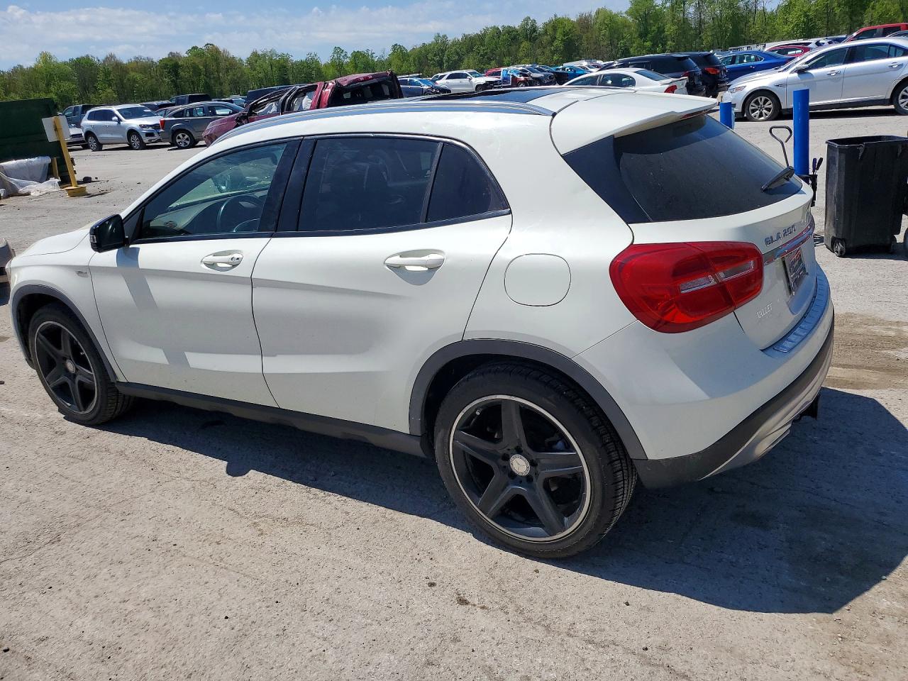 2015 Mercedes-benz Gla 250 4matic White vin: WDCTG4GB9FJ039092