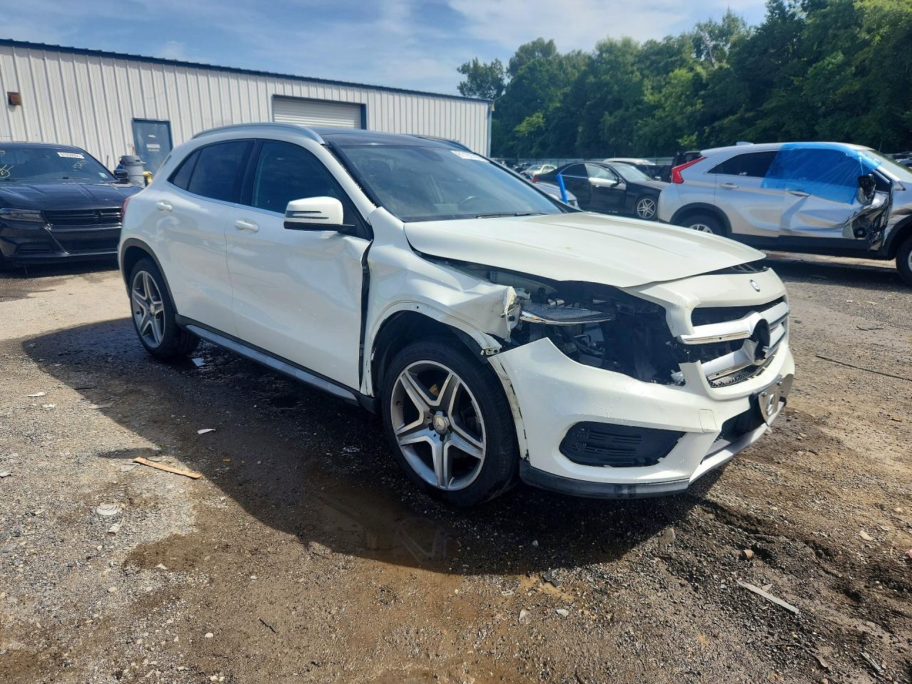2015 Mercedes-benz Gla 250 4matic Белый vin: WDCTG4GB9FJ082007