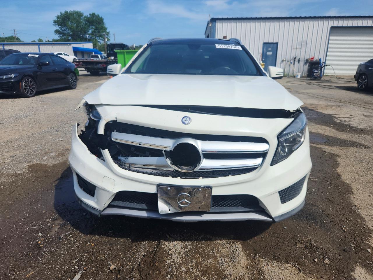 2015 Mercedes-benz Gla 250 4matic Белый vin: WDCTG4GB9FJ082007