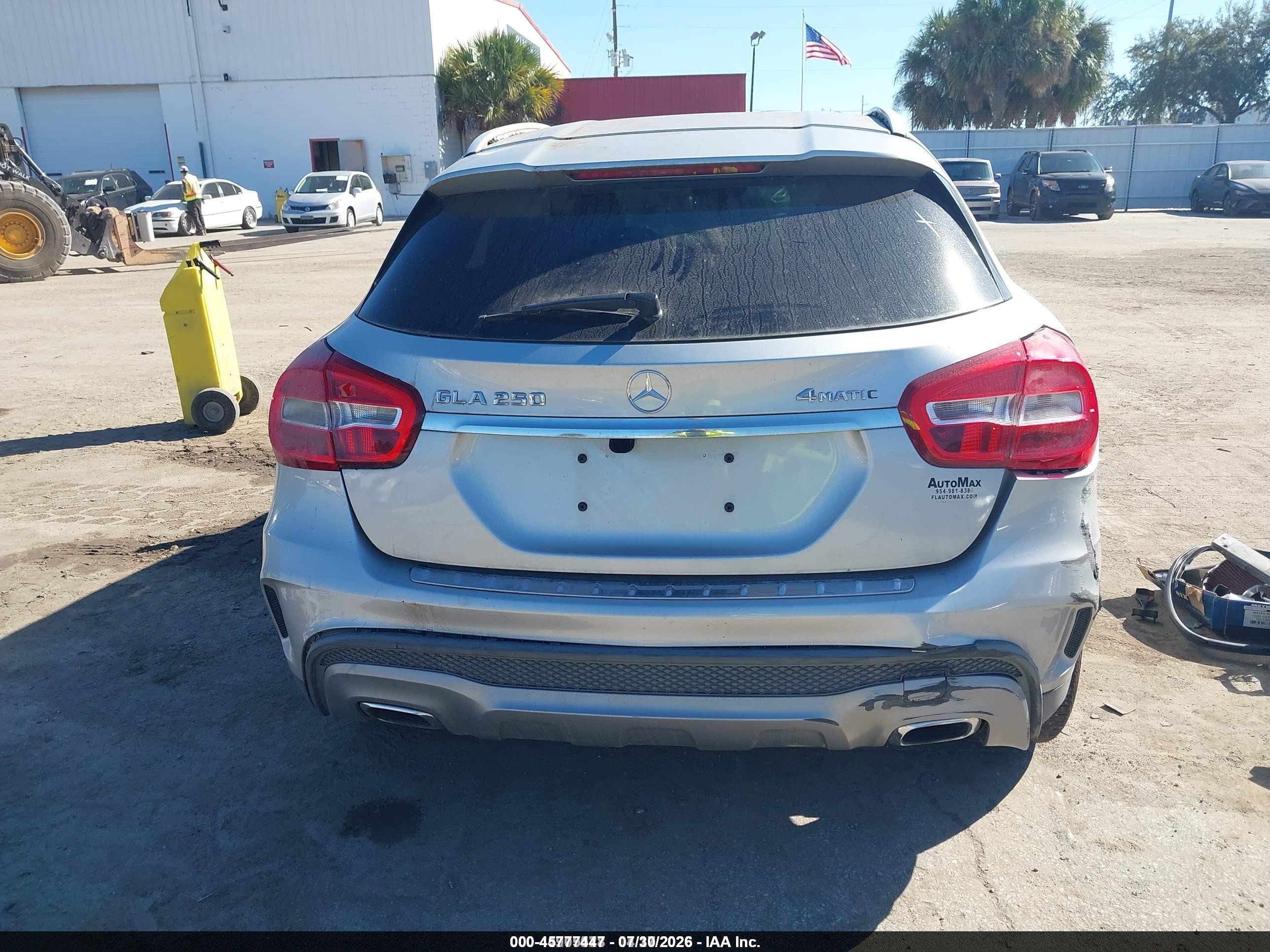 2015 Mercedes-benz Gla 250 4matic Silver vin: WDCTG4GB9FJ089913