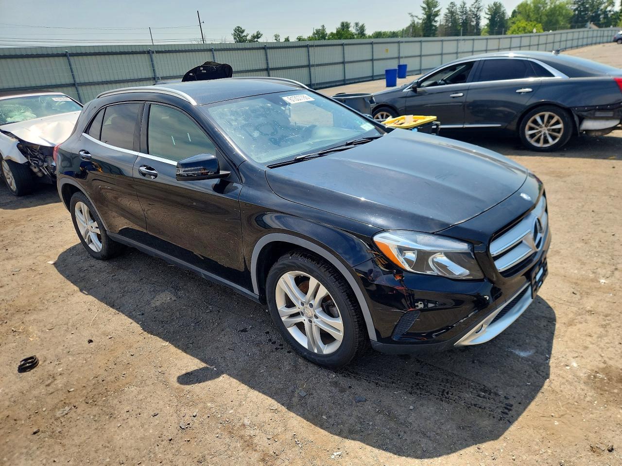 2015 Mercedes-benz Gla 250 4matic Black vin: WDCTG4GB9FJ110775