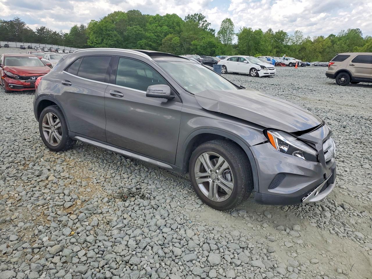 2015 Mercedes-benz Gla 250 4matic Серый vin: WDCTG4GB9FJ125390