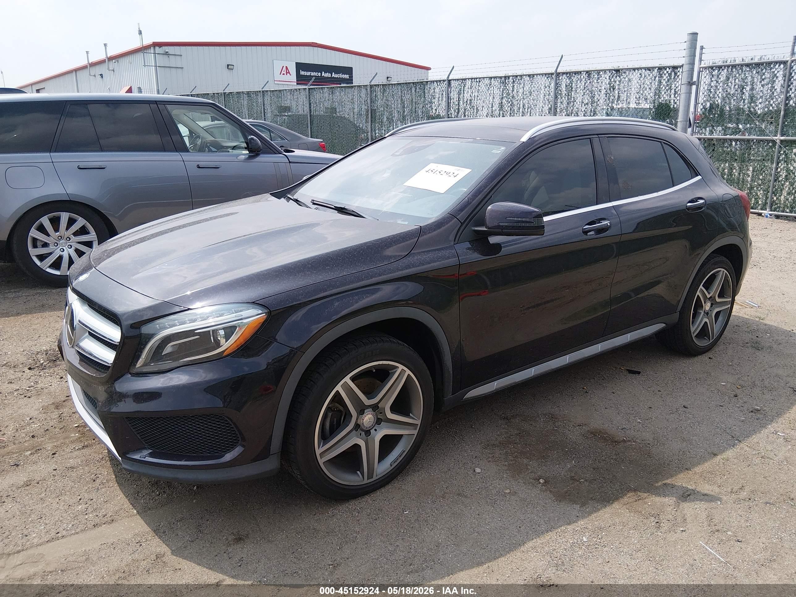 2015 Mercedes-benz Gla 250 4matic Black vin: WDCTG4GB9FJ161760