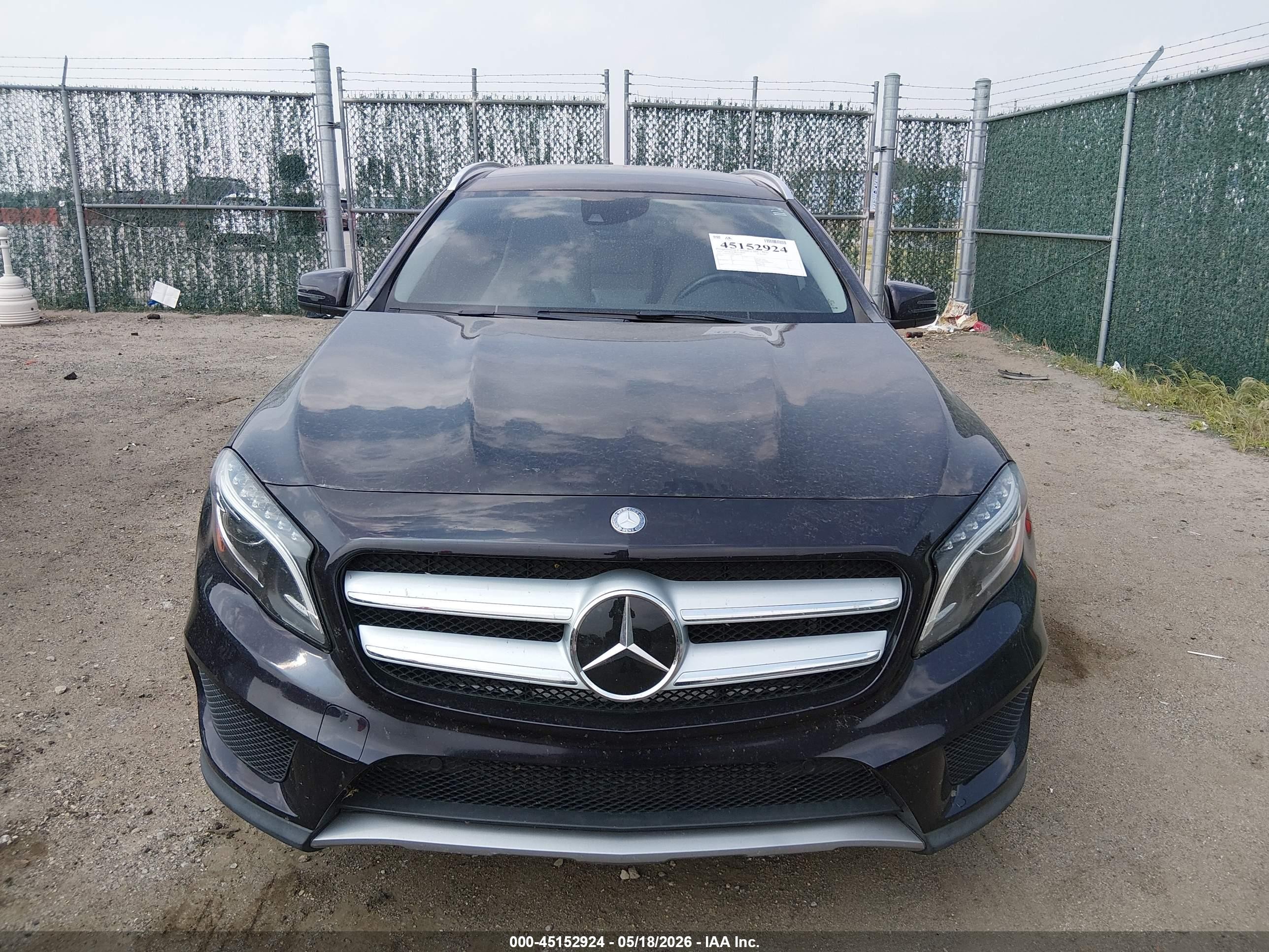 2015 Mercedes-benz Gla 250 4matic Black vin: WDCTG4GB9FJ161760