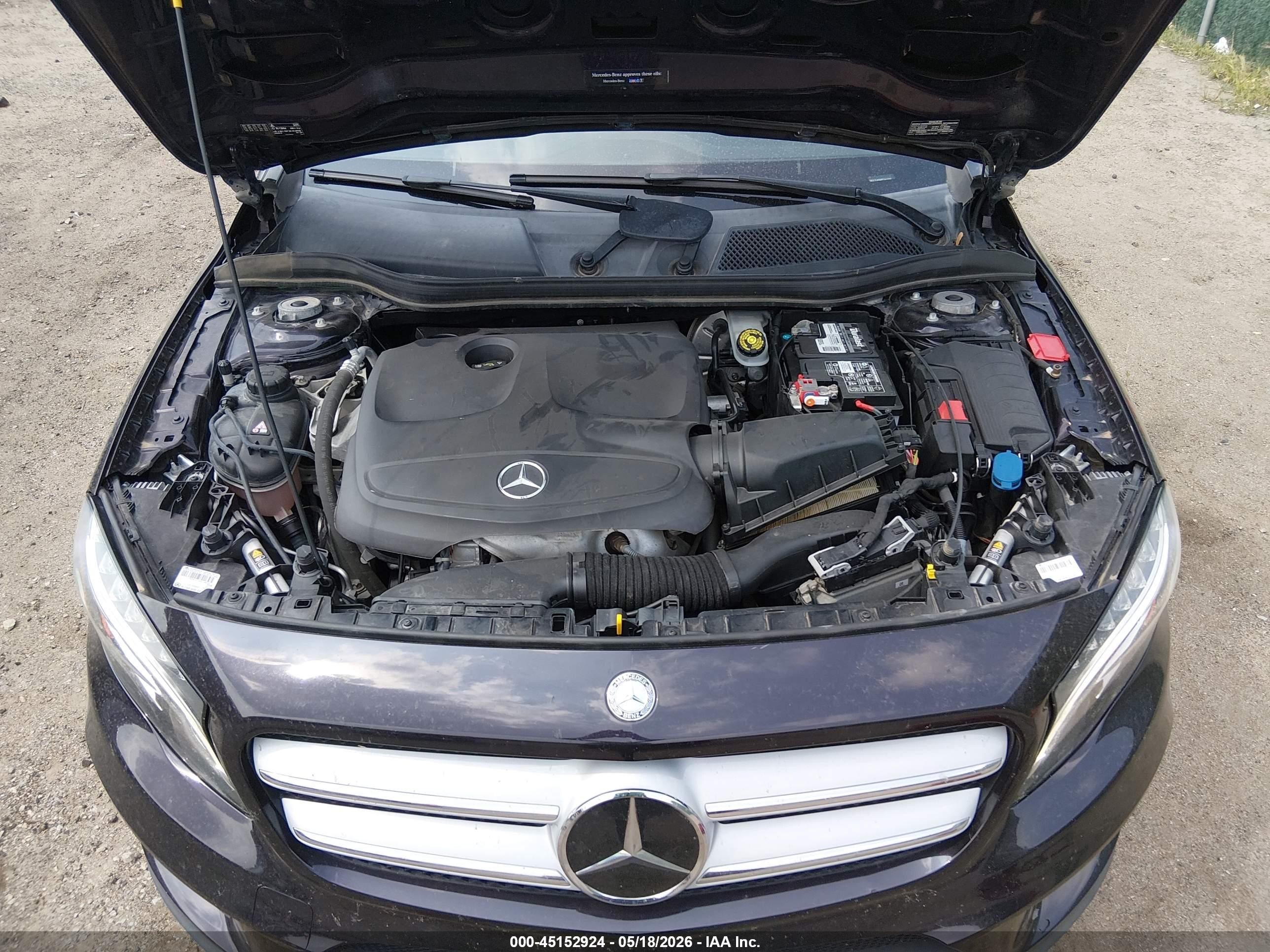 2015 Mercedes-benz Gla 250 4matic Black vin: WDCTG4GB9FJ161760