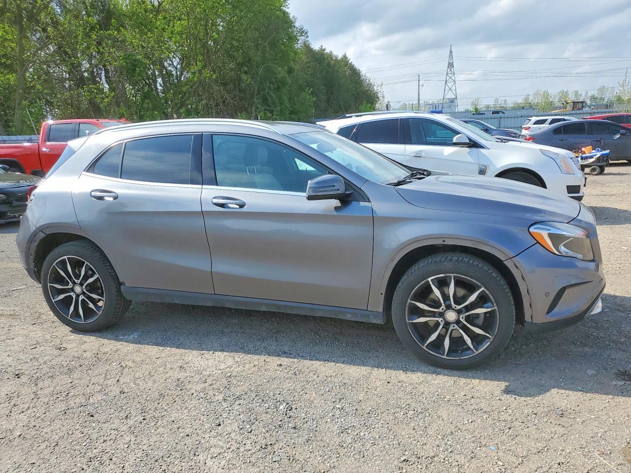 2015 Mercedes-benz Gla 250 4matic Серый vin: WDCTG4GB9FJ167932