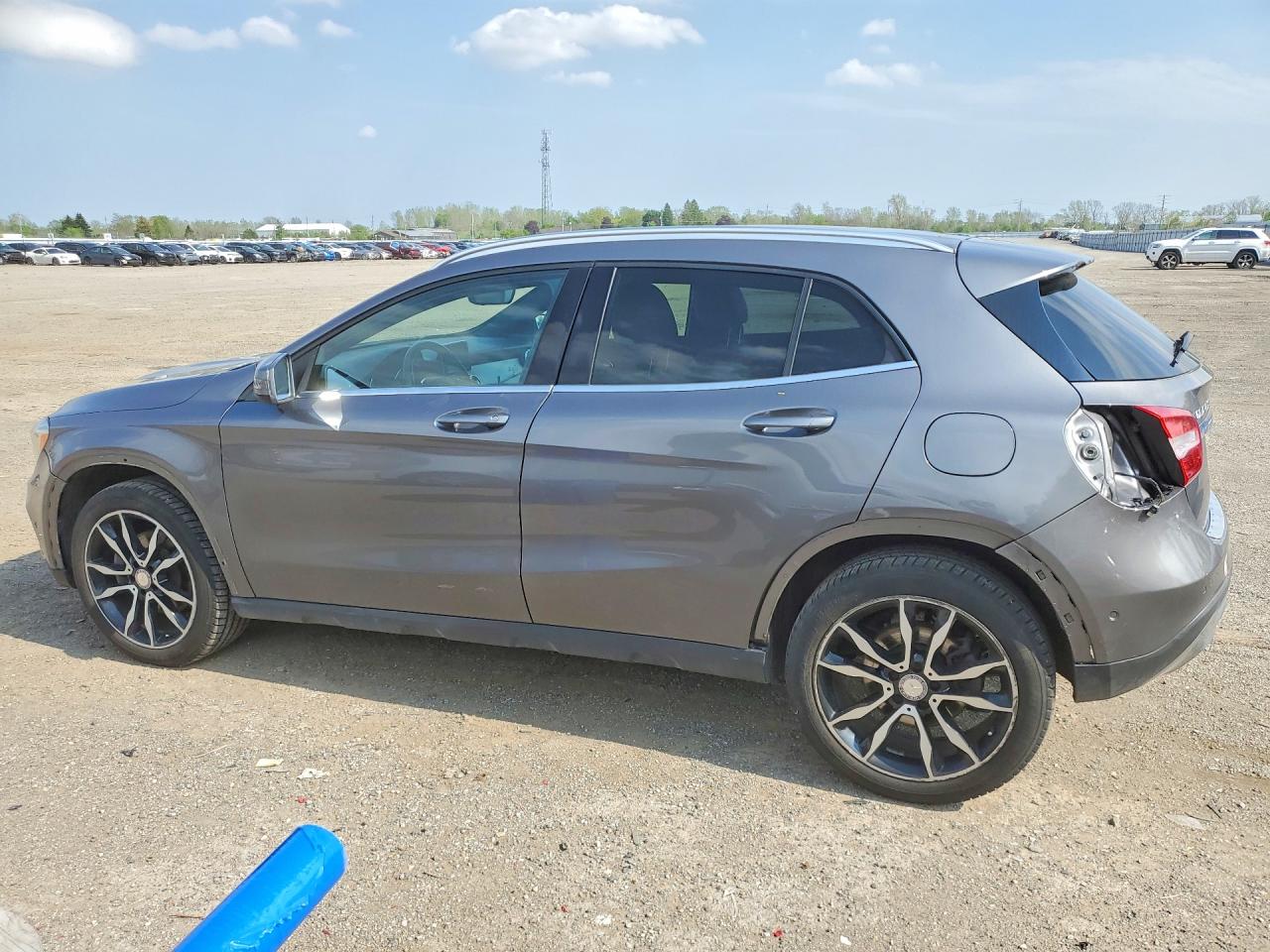2015 Mercedes-benz Gla 250 4matic Серый vin: WDCTG4GB9FJ167932