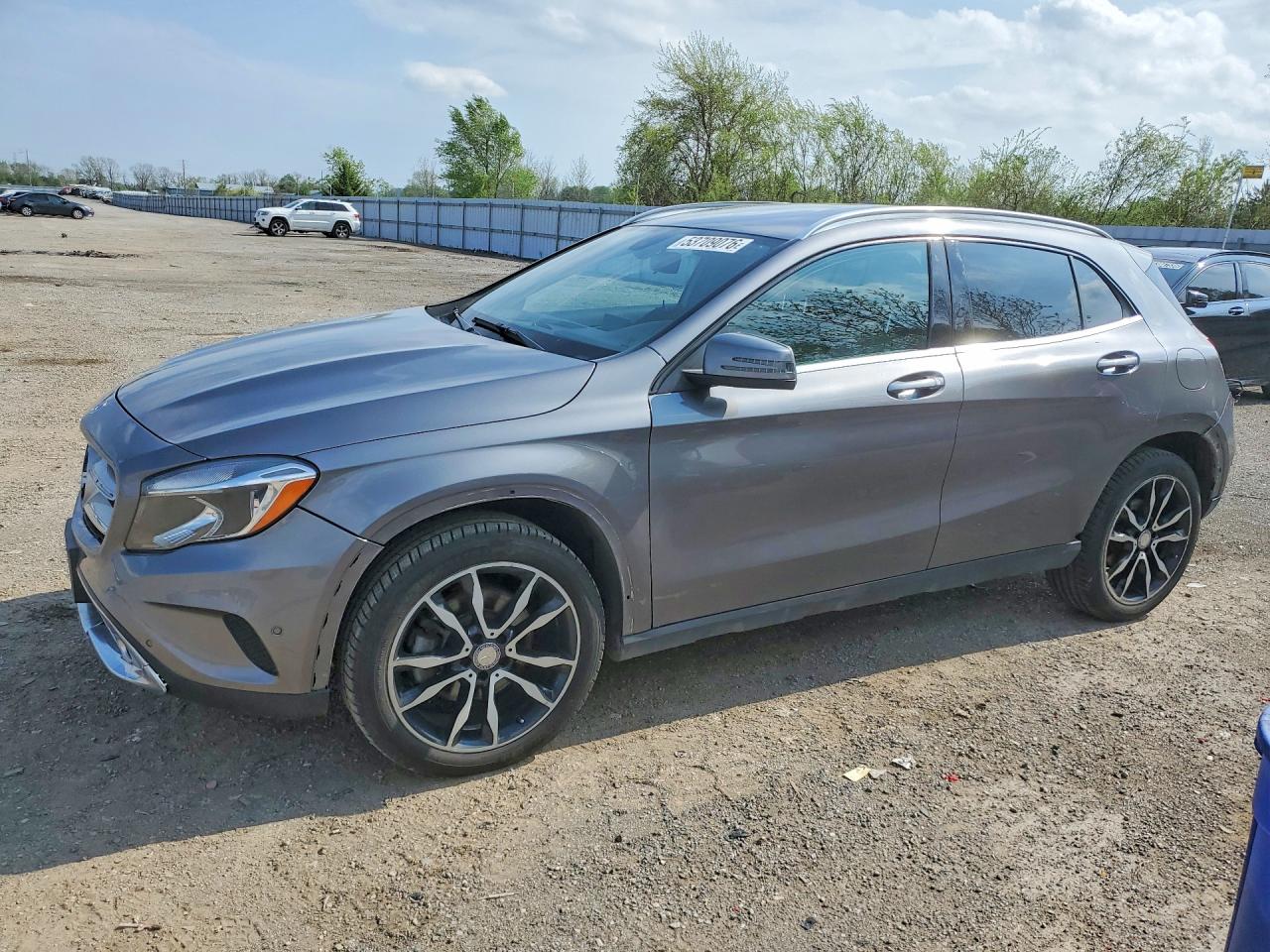 2015 Mercedes-benz Gla 250 4matic Серый vin: WDCTG4GB9FJ167932