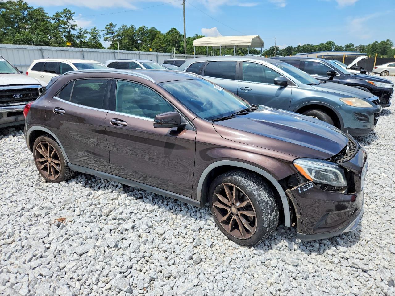 2015 Mercedes-benz Gla 250 4matic Brown vin: WDCTG4GB9FJ176940