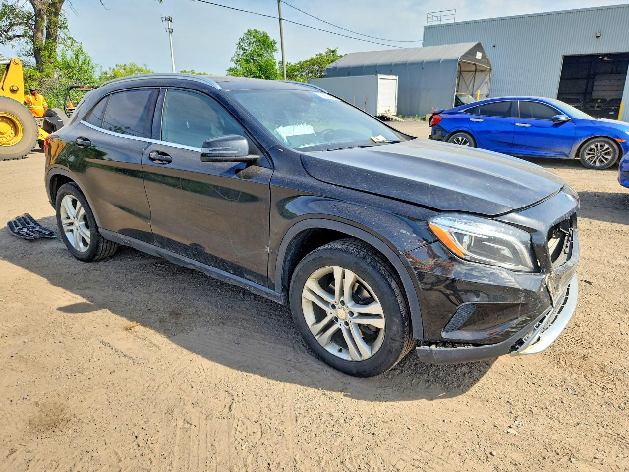 2015 Mercedes-benz Gla 250 4matic Black vin: WDCTG4GBXFJ036508