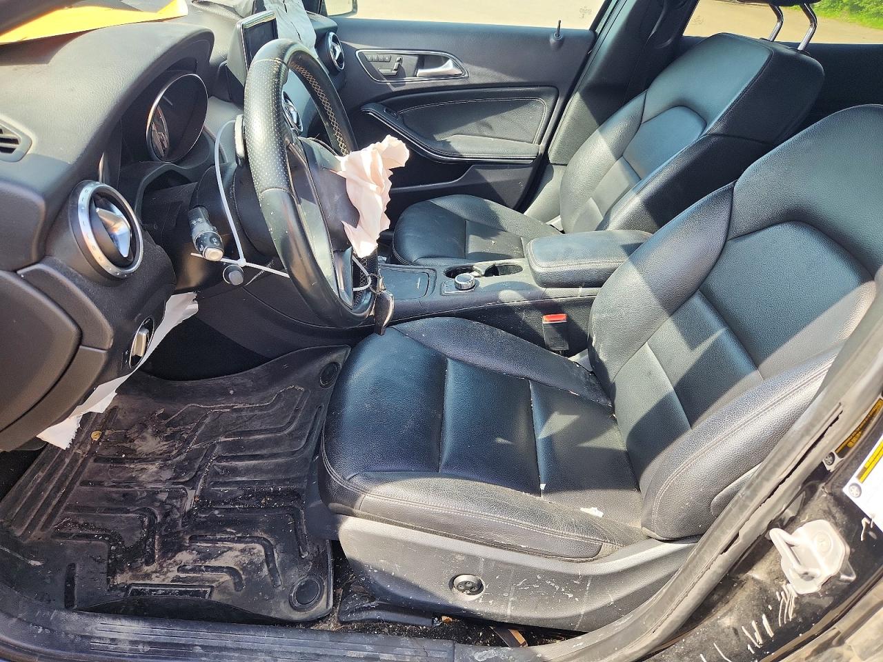 2015 Mercedes-benz Gla 250 4matic Black vin: WDCTG4GBXFJ036508