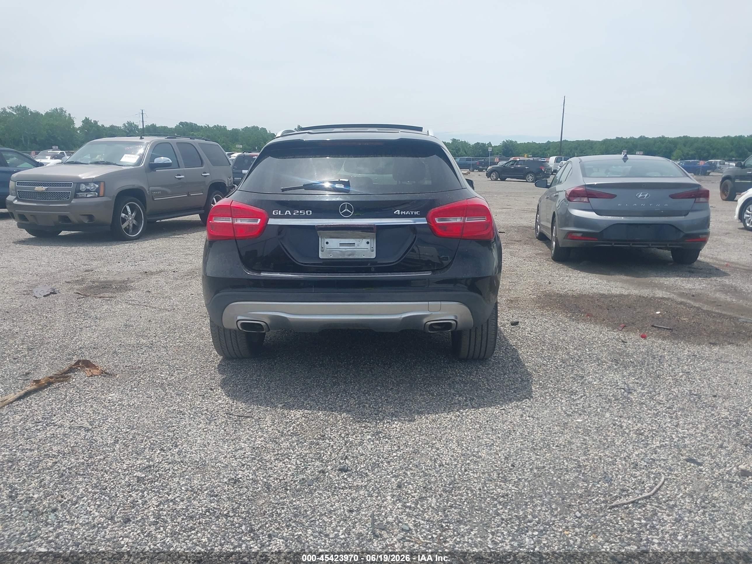 2015 Mercedes-benz Gla 250 4matic Black vin: WDCTG4GBXFJ059299